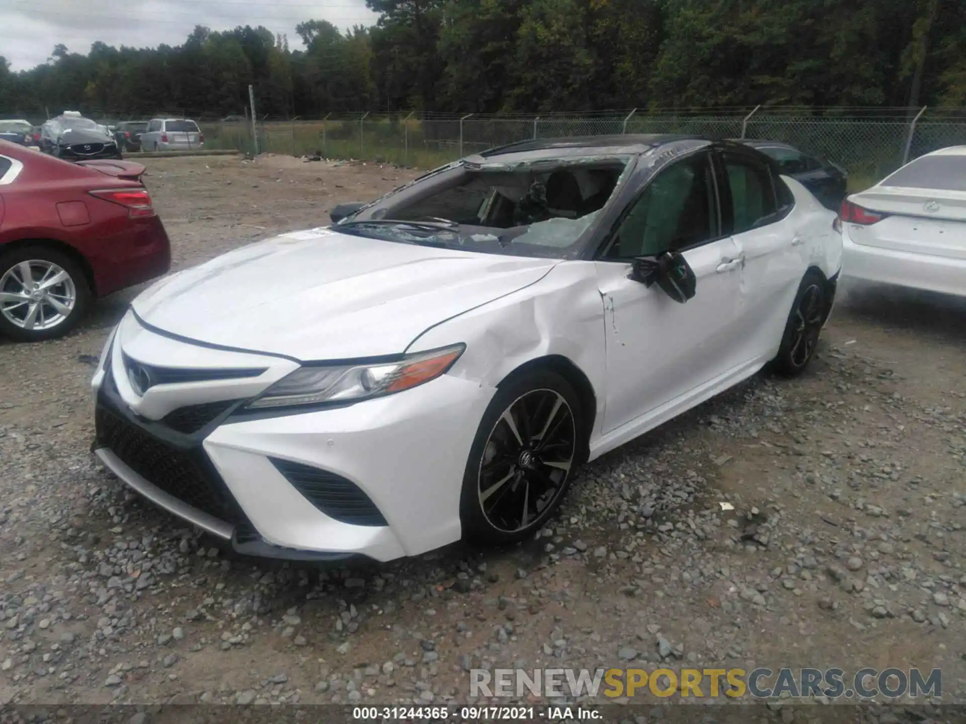 2 Photograph of a damaged car 4T1BZ1HK0KU031508 TOYOTA CAMRY 2019