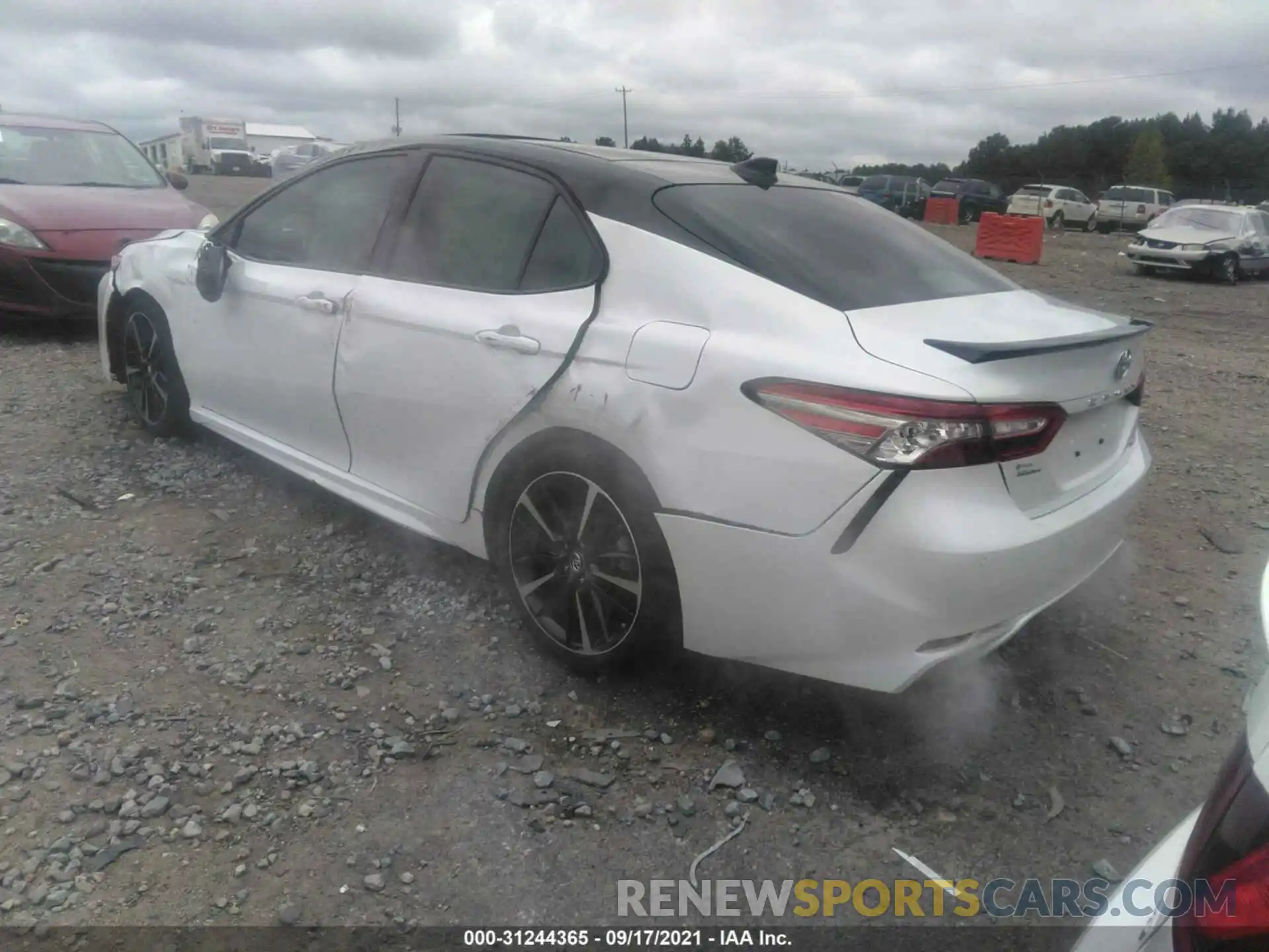 3 Фотография поврежденного автомобиля 4T1BZ1HK0KU031508 TOYOTA CAMRY 2019