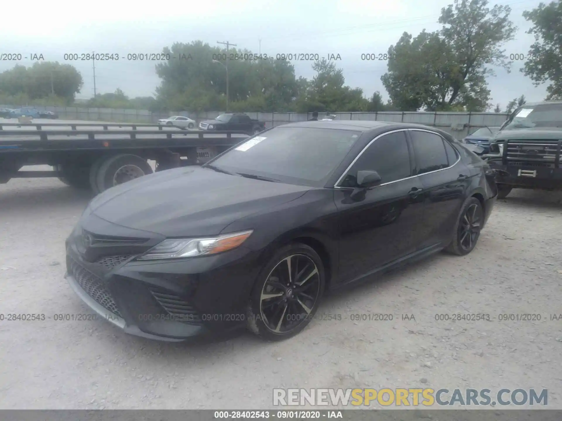 2 Photograph of a damaged car 4T1BZ1HK0KU509281 TOYOTA CAMRY 2019