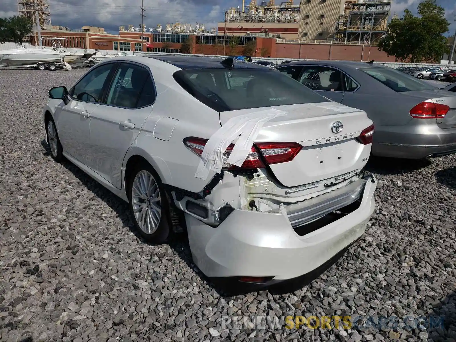 3 Фотография поврежденного автомобиля 4T1BZ1HK0KU509474 TOYOTA CAMRY 2019