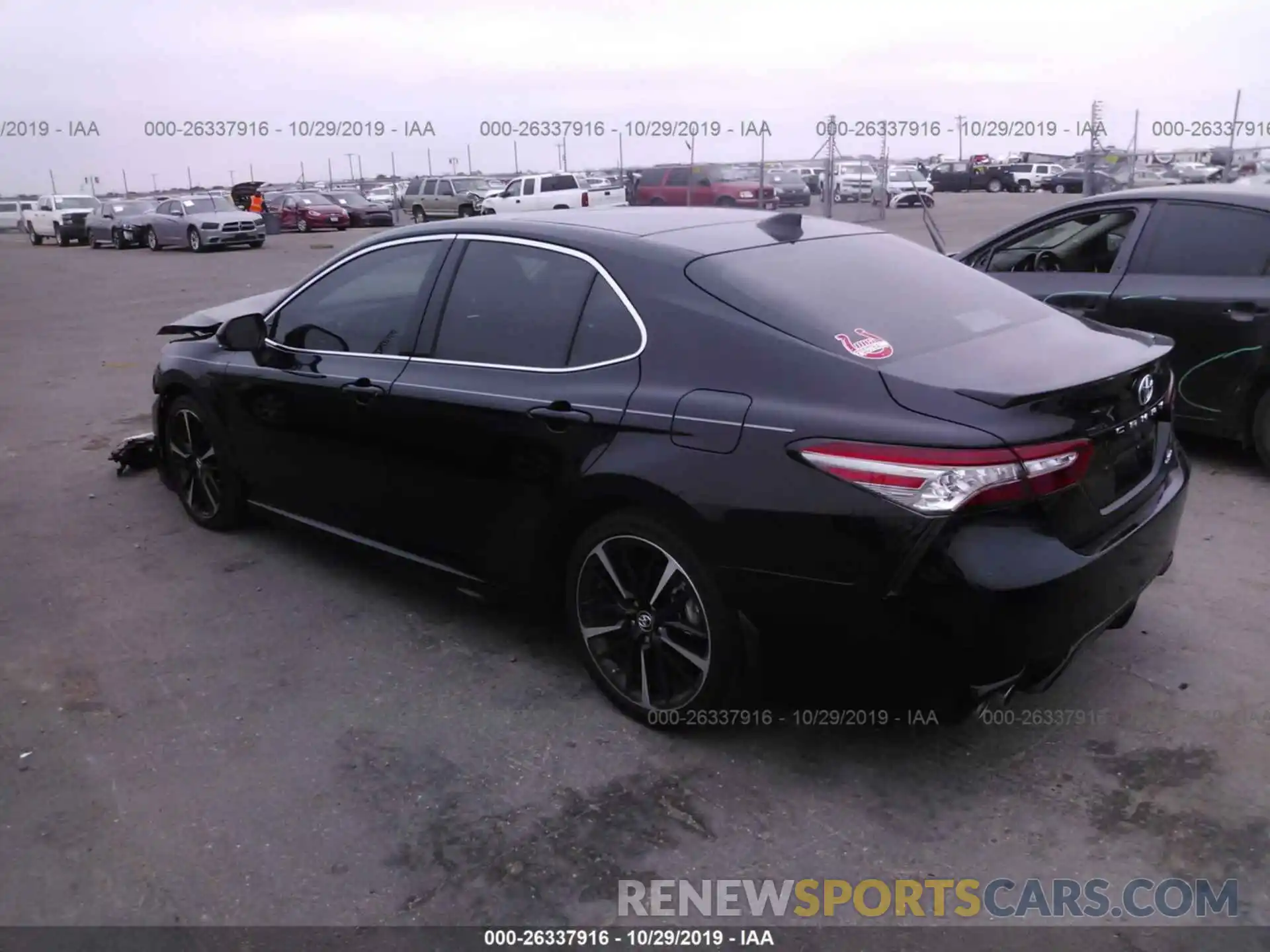 3 Фотография поврежденного автомобиля 4T1BZ1HK1KU022736 TOYOTA CAMRY 2019