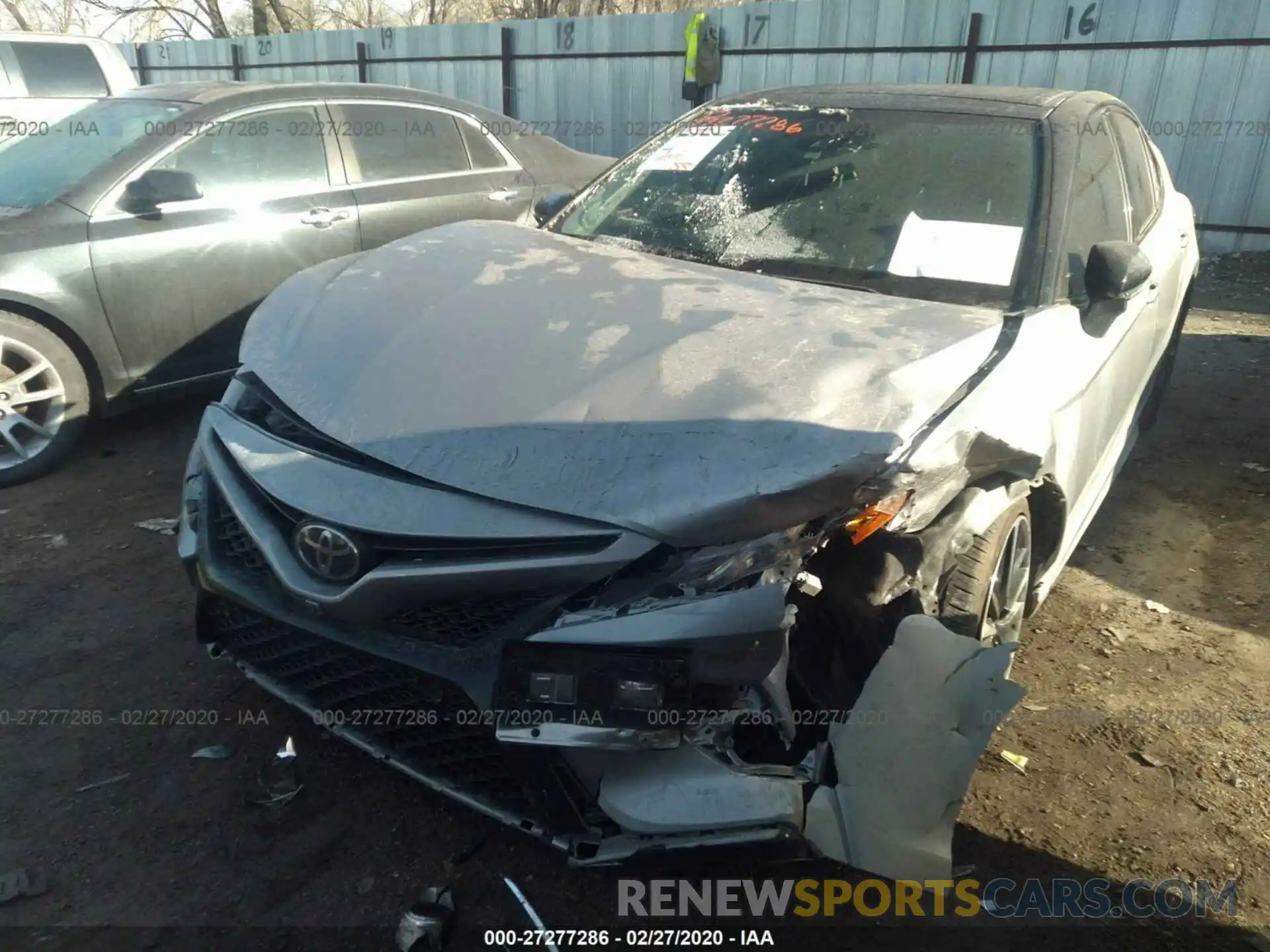 6 Photograph of a damaged car 4T1BZ1HK1KU023448 TOYOTA CAMRY 2019