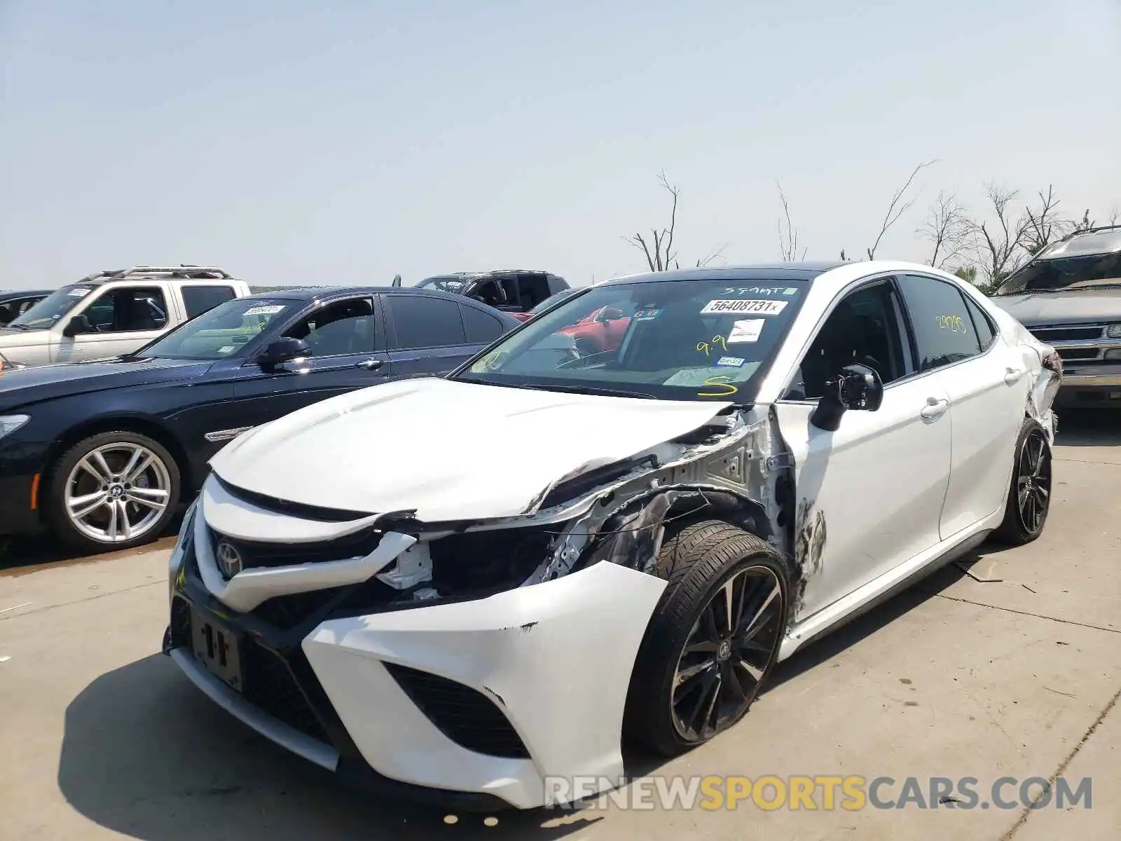 2 Фотография поврежденного автомобиля 4T1BZ1HK1KU029315 TOYOTA CAMRY 2019