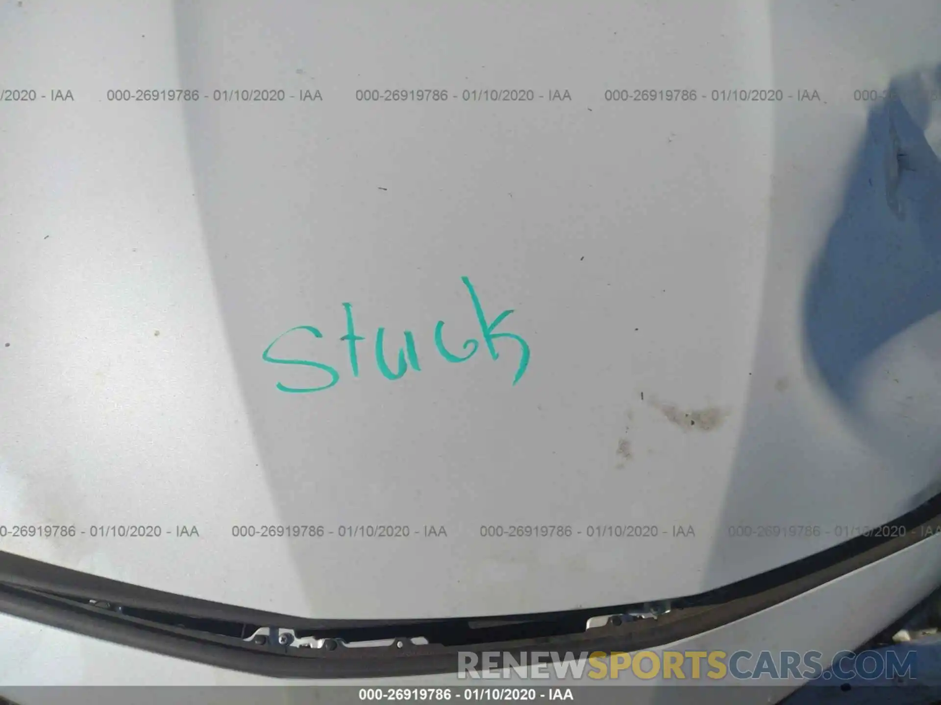 10 Photograph of a damaged car 4T1BZ1HK1KU029525 TOYOTA CAMRY 2019