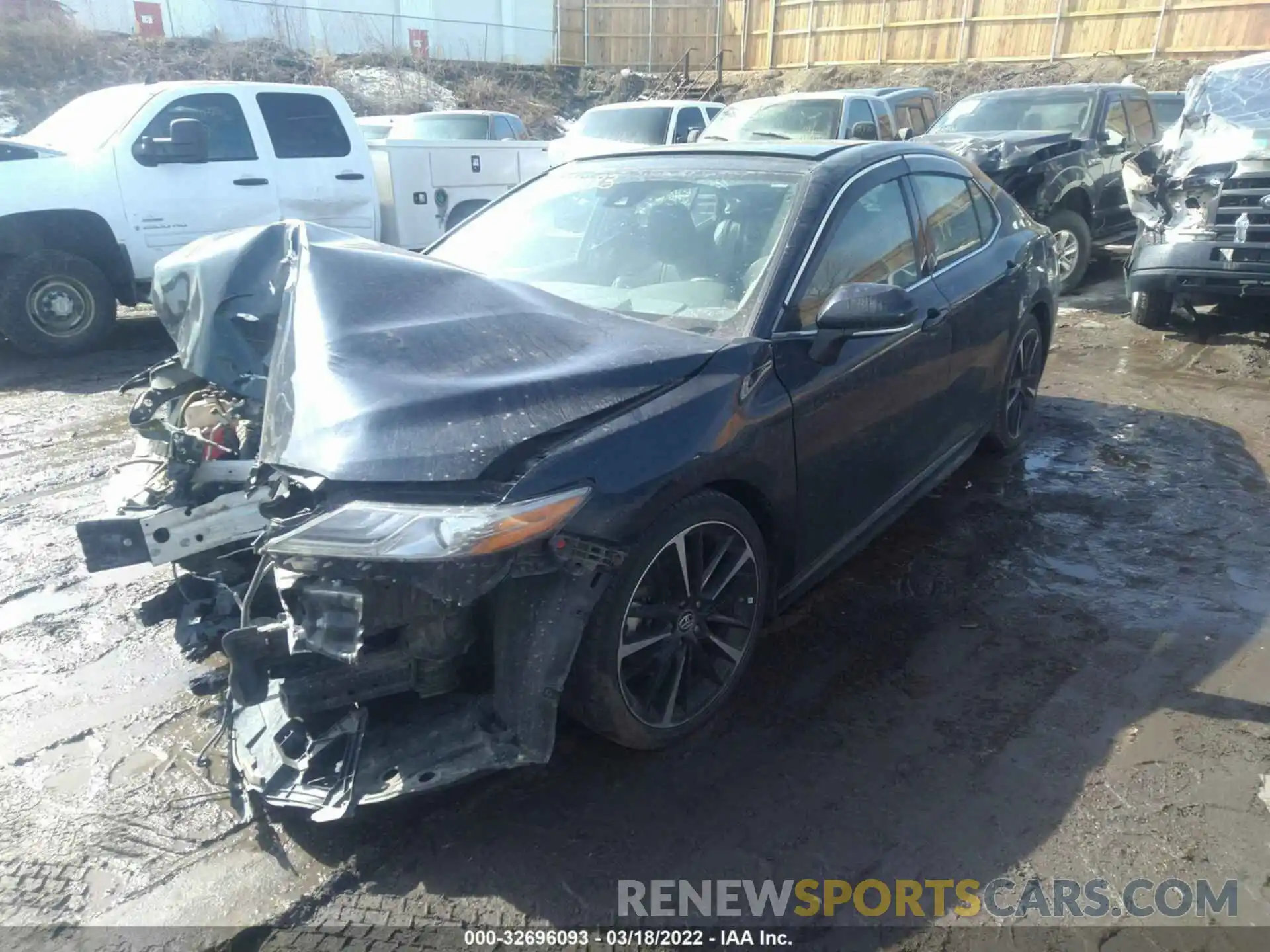 2 Фотография поврежденного автомобиля 4T1BZ1HK1KU506924 TOYOTA CAMRY 2019