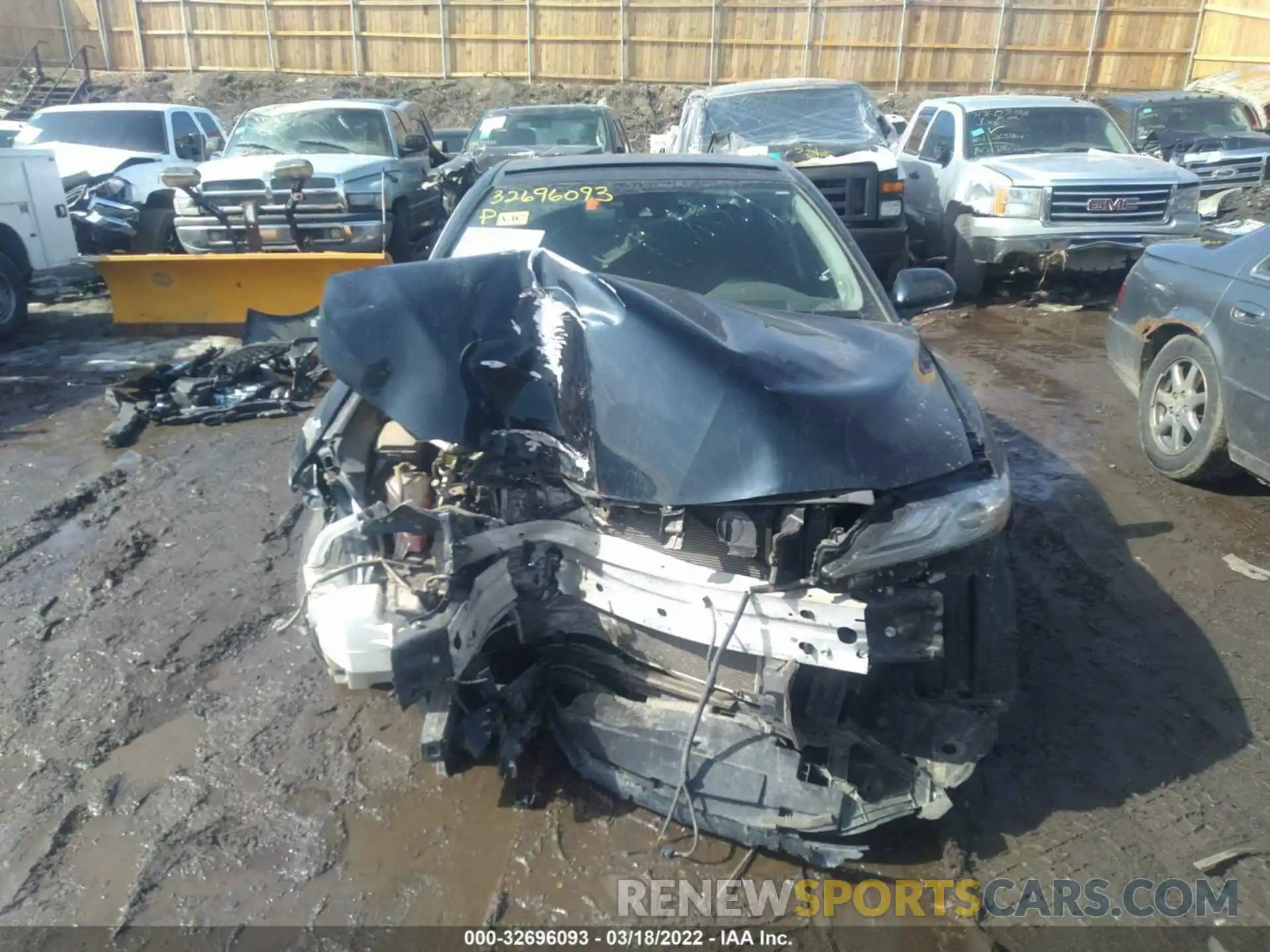 6 Photograph of a damaged car 4T1BZ1HK1KU506924 TOYOTA CAMRY 2019