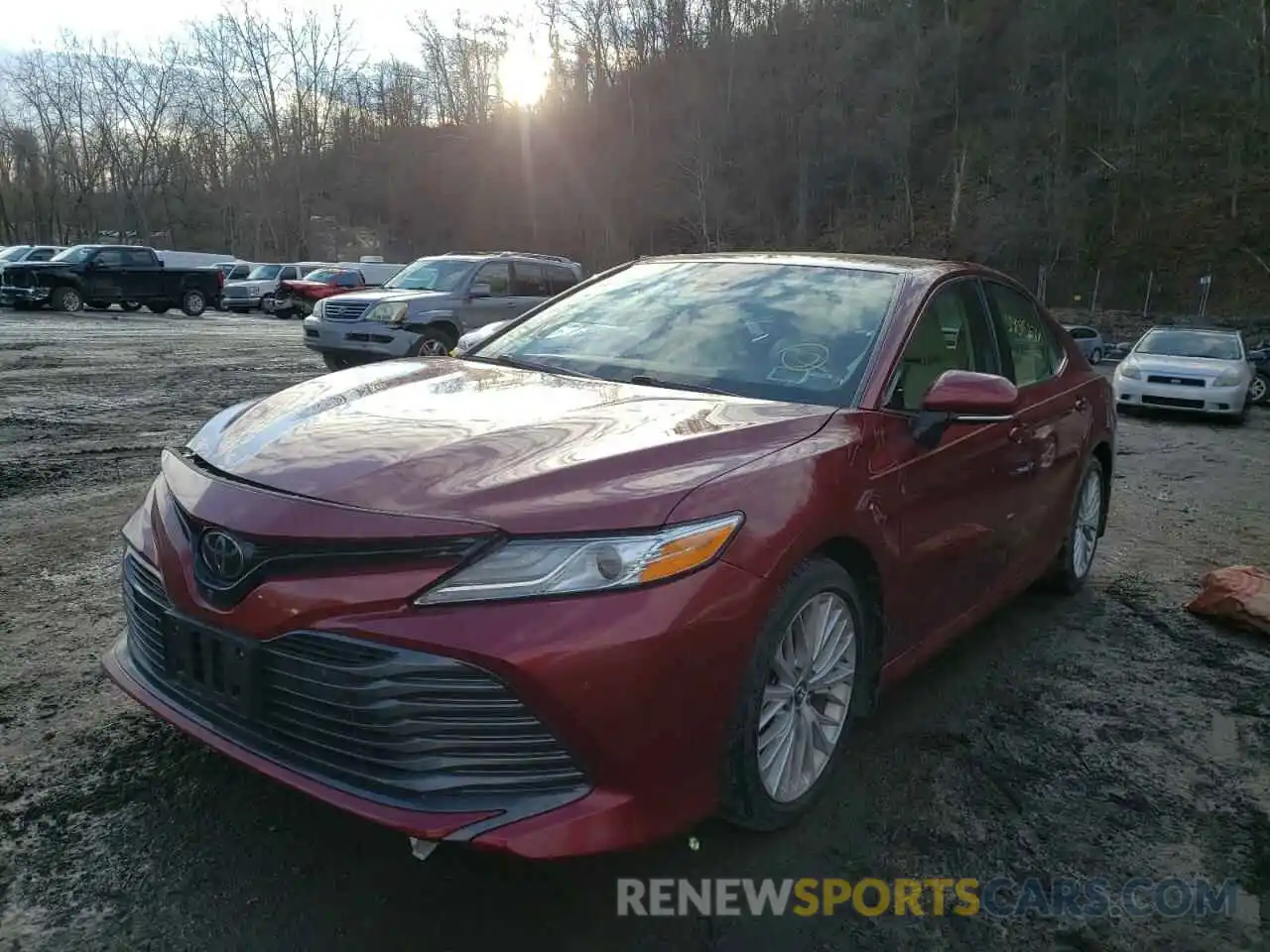 2 Photograph of a damaged car 4T1BZ1HK1KU507166 TOYOTA CAMRY 2019