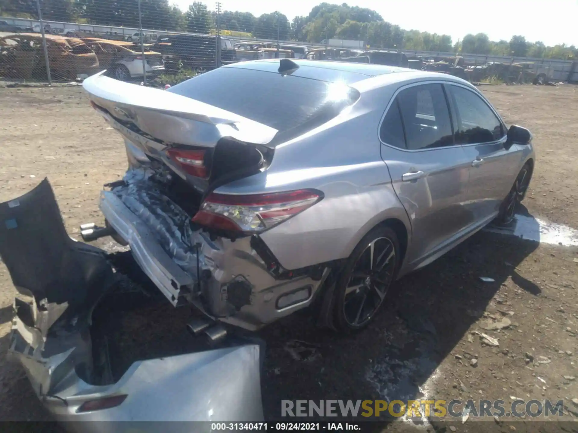 4 Photograph of a damaged car 4T1BZ1HK1KU509676 TOYOTA CAMRY 2019