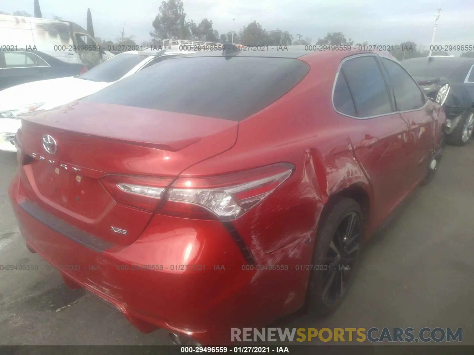 4 Photograph of a damaged car 4T1BZ1HK2KU023474 TOYOTA CAMRY 2019