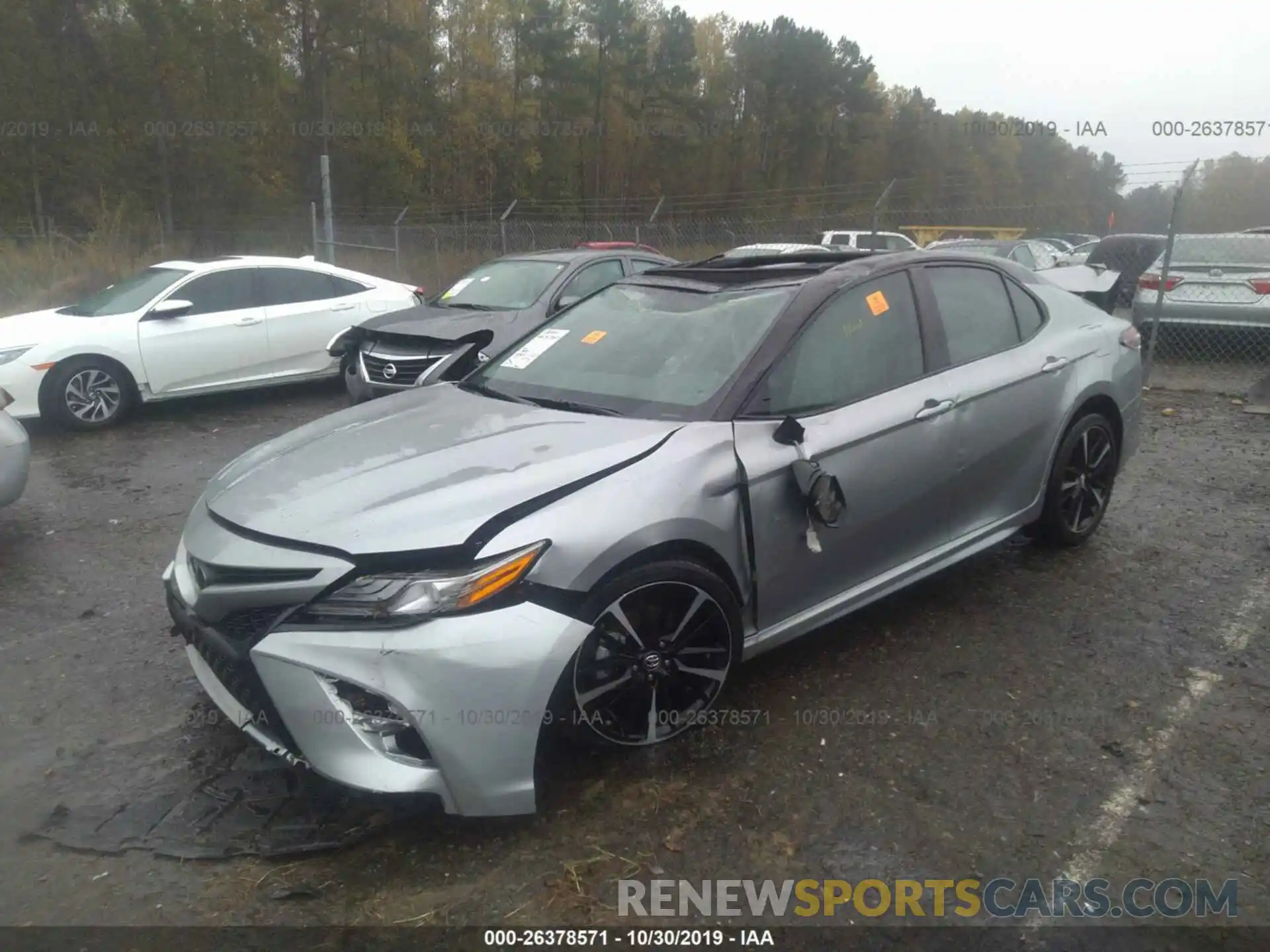 2 Photograph of a damaged car 4T1BZ1HK2KU024589 TOYOTA CAMRY 2019