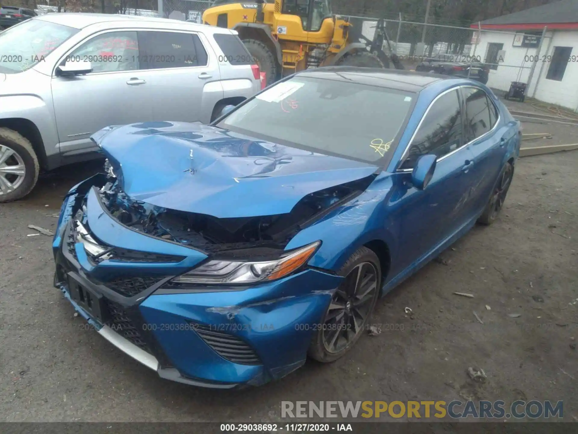 2 Photograph of a damaged car 4T1BZ1HK2KU026732 TOYOTA CAMRY 2019