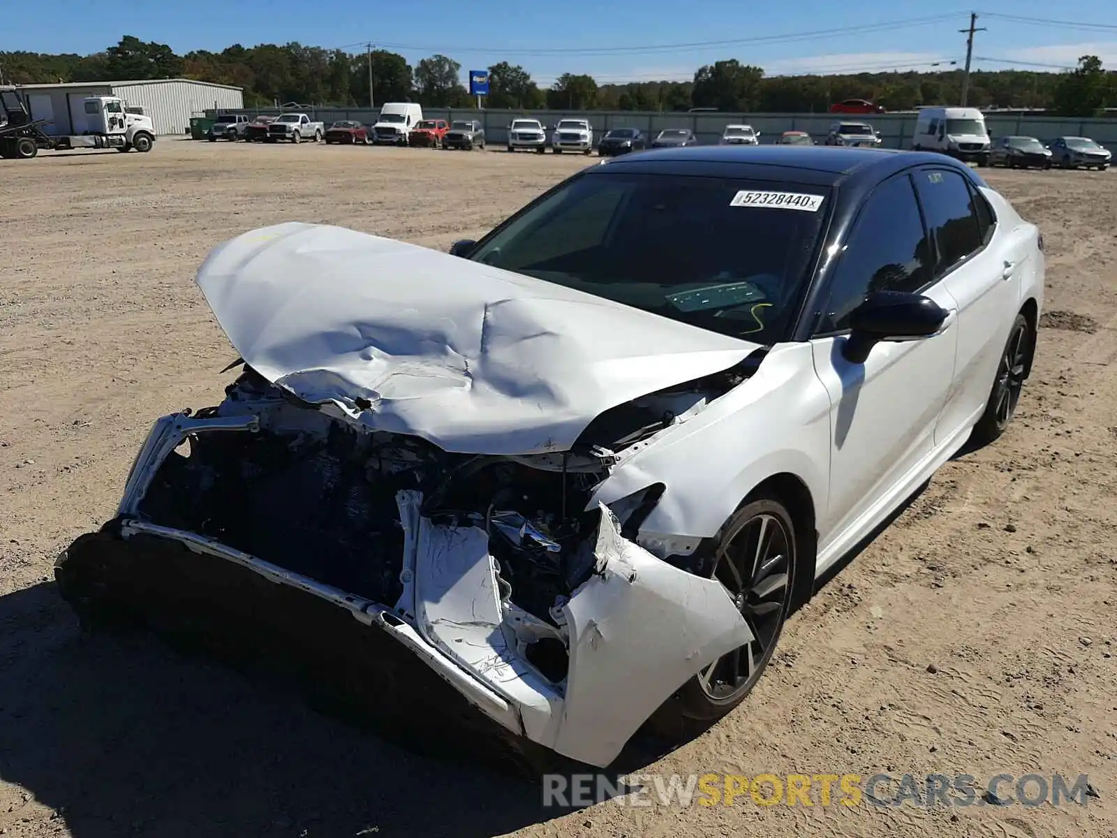 2 Photograph of a damaged car 4T1BZ1HK2KU028836 TOYOTA CAMRY 2019