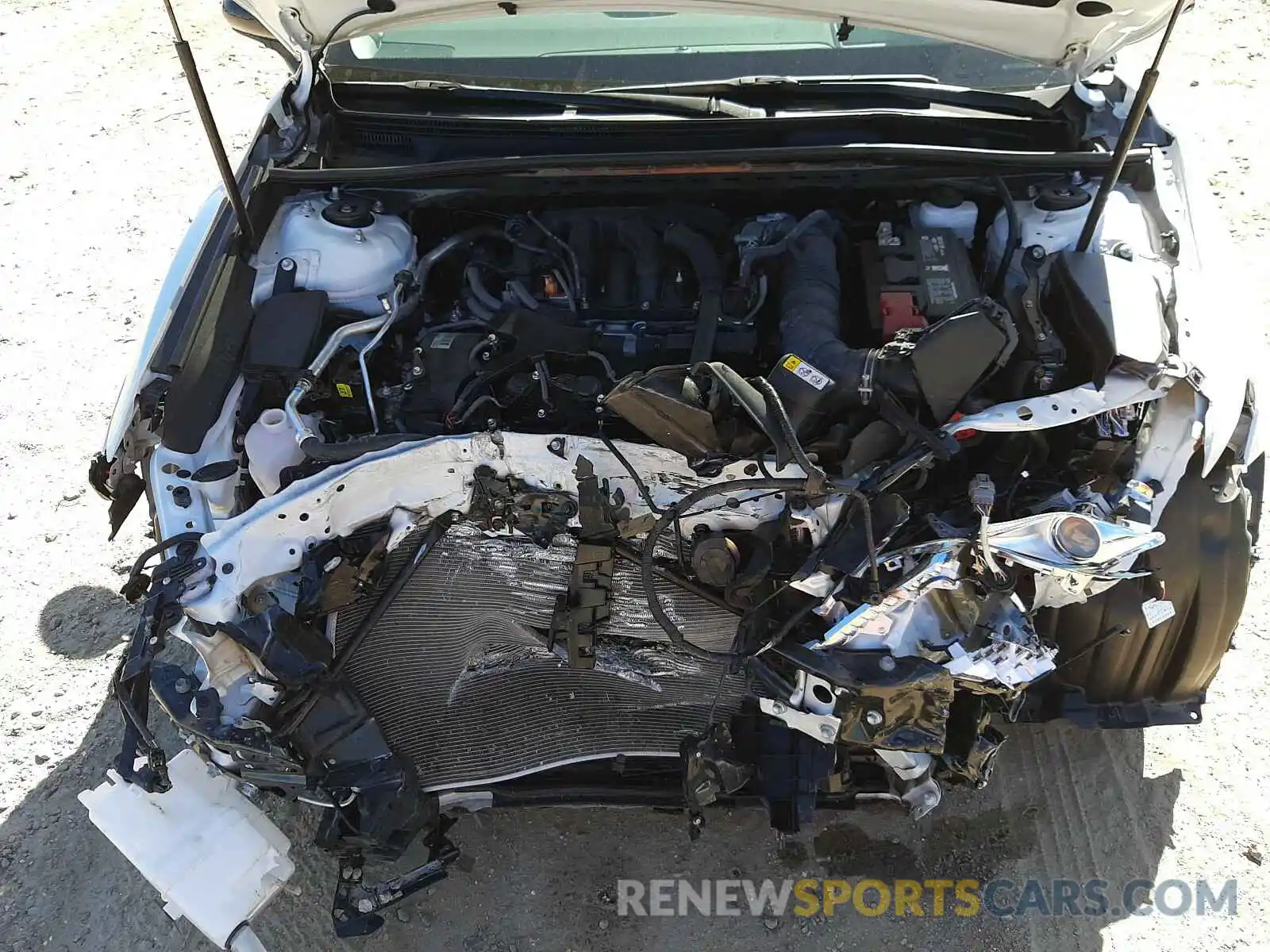 7 Photograph of a damaged car 4T1BZ1HK2KU028836 TOYOTA CAMRY 2019