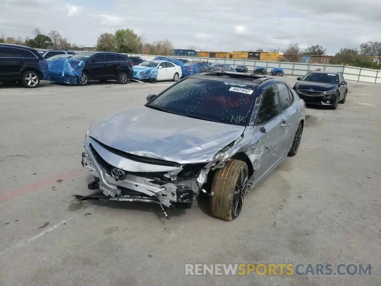 9 Photograph of a damaged car 4T1BZ1HK2KU030912 TOYOTA CAMRY 2019