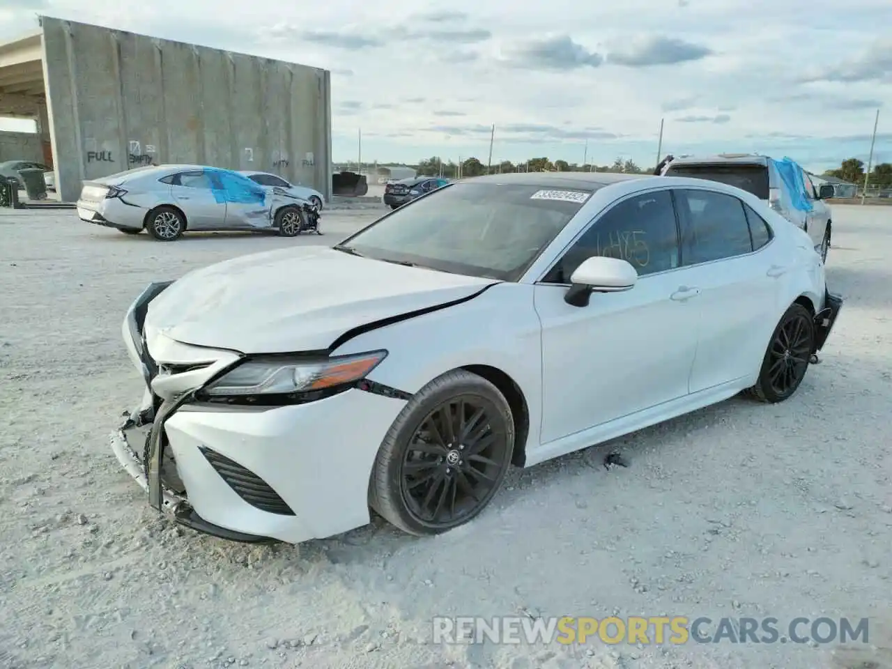 2 Фотография поврежденного автомобиля 4T1BZ1HK2KU031011 TOYOTA CAMRY 2019