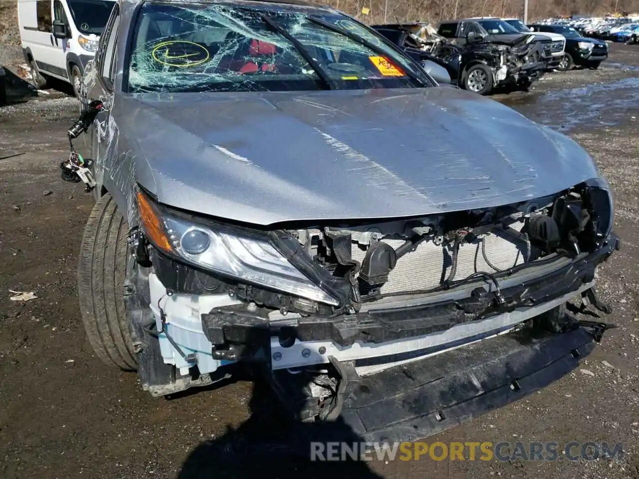 9 Photograph of a damaged car 4T1BZ1HK2KU032868 TOYOTA CAMRY 2019