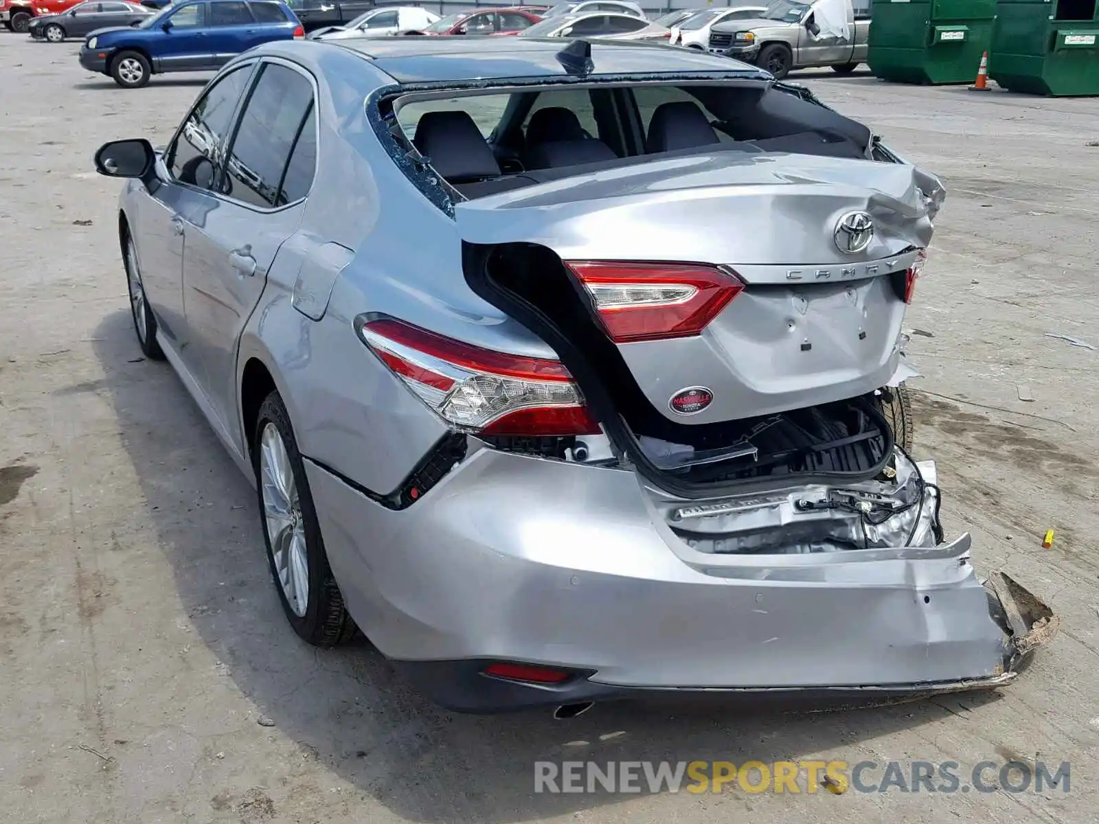 3 Photograph of a damaged car 4T1BZ1HK2KU507869 TOYOTA CAMRY 2019