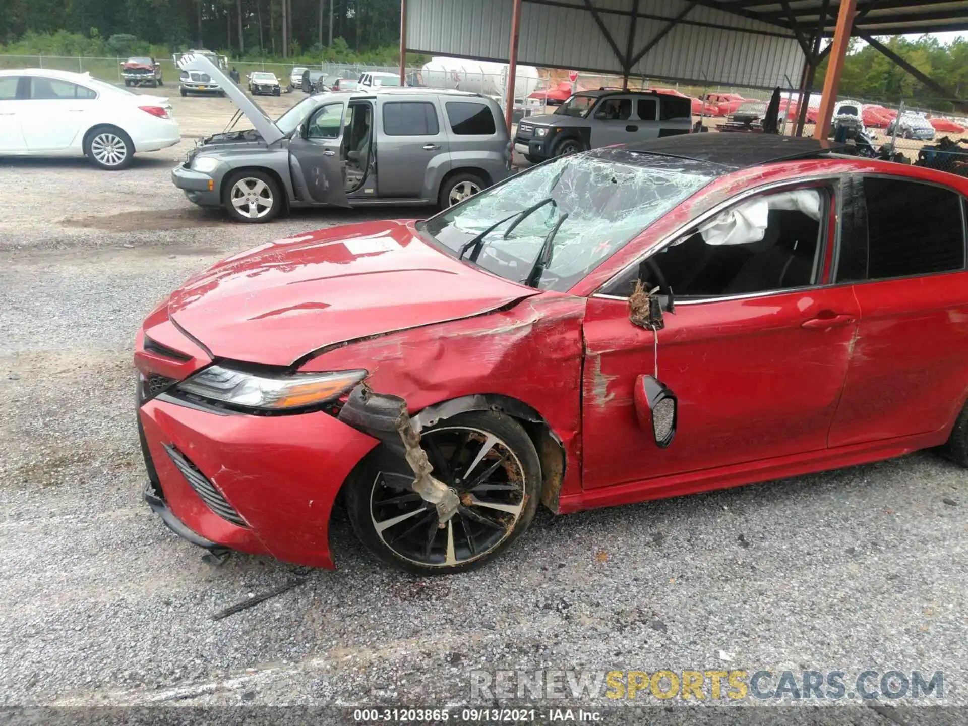 6 Photograph of a damaged car 4T1BZ1HK3KU022317 TOYOTA CAMRY 2019