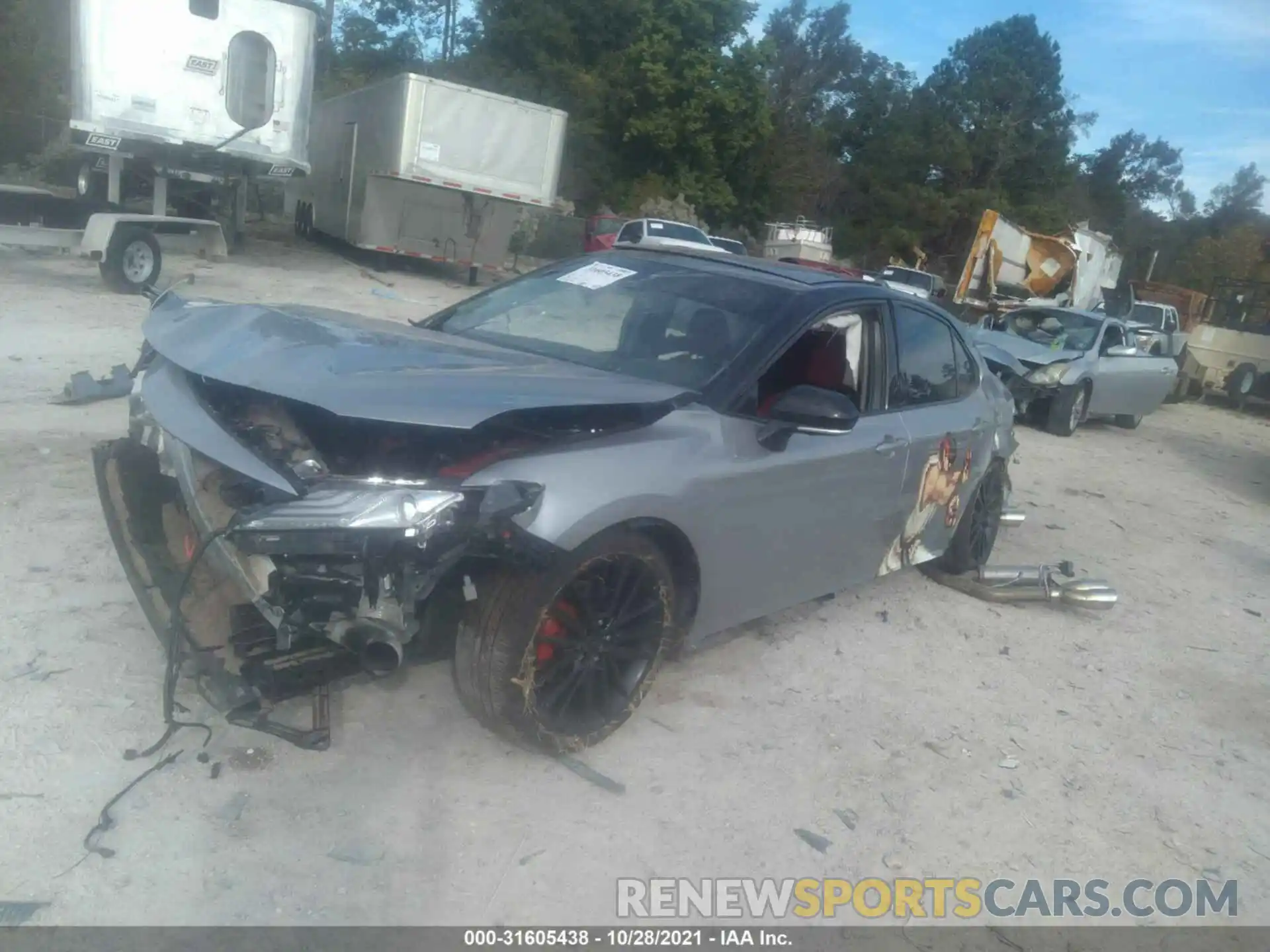 2 Photograph of a damaged car 4T1BZ1HK3KU022351 TOYOTA CAMRY 2019