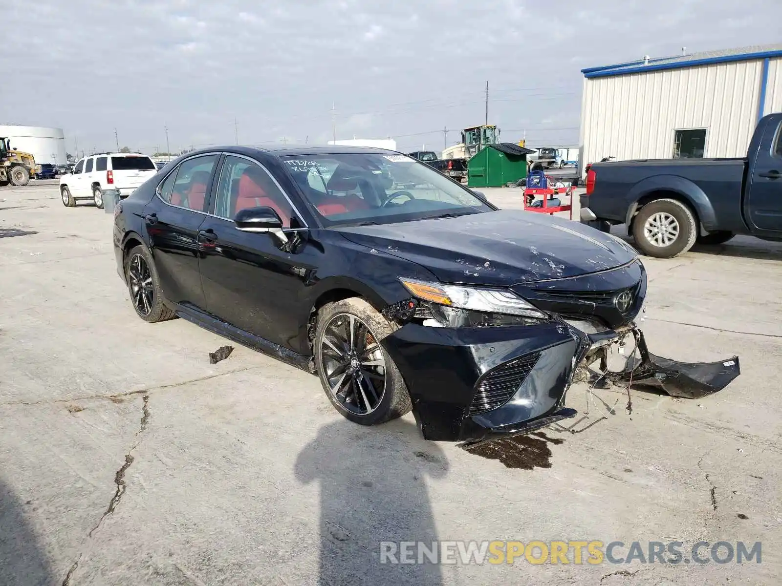 1 Photograph of a damaged car 4T1BZ1HK3KU022432 TOYOTA CAMRY 2019