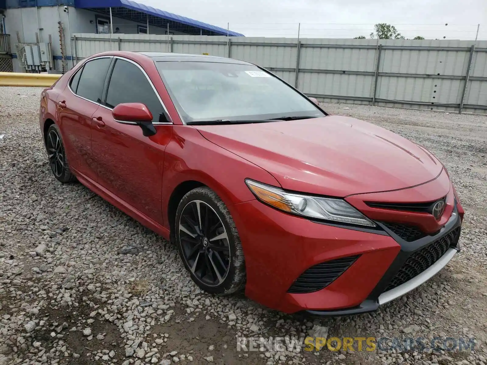 1 Photograph of a damaged car 4T1BZ1HK3KU022625 TOYOTA CAMRY 2019