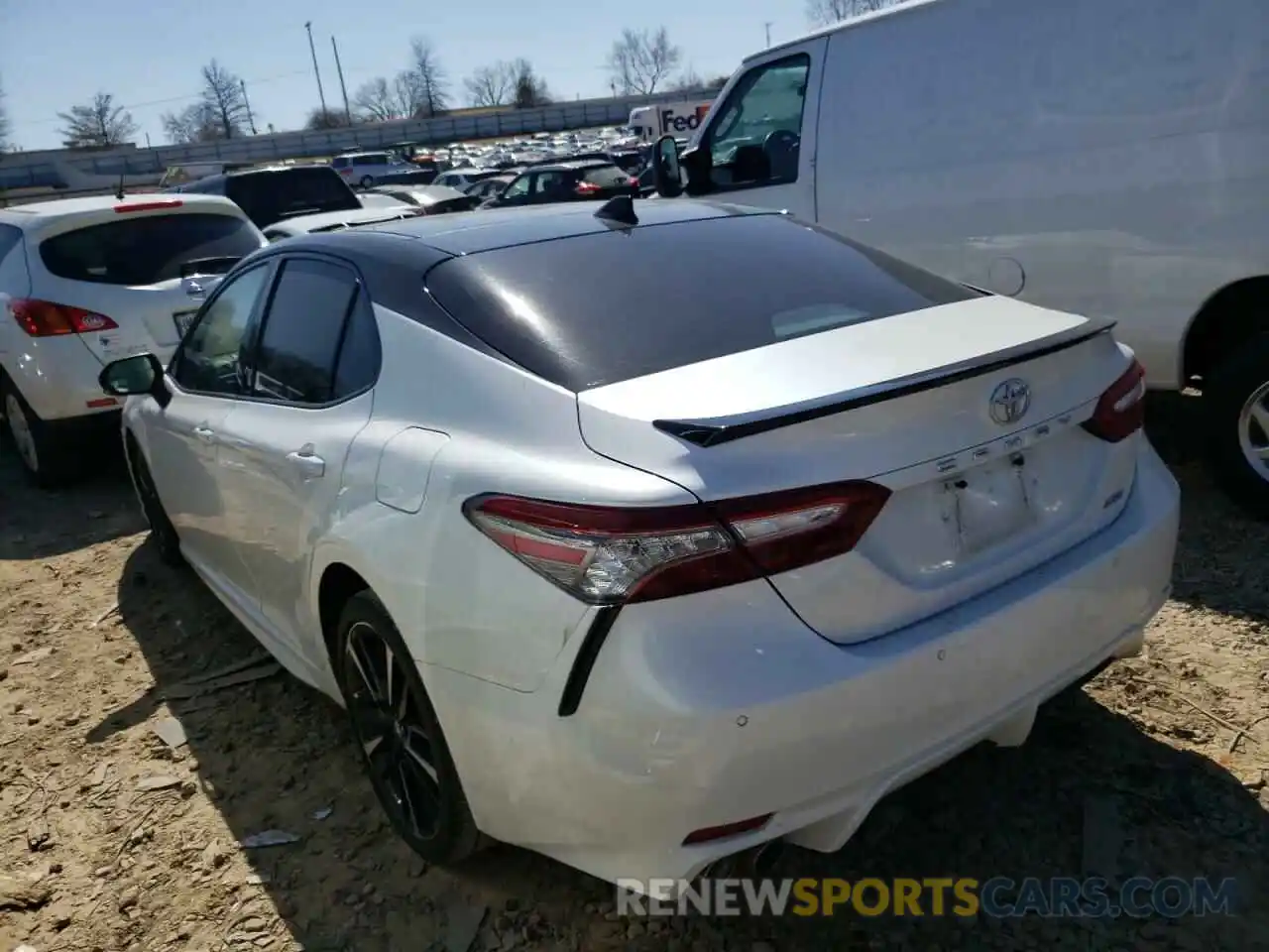 3 Photograph of a damaged car 4T1BZ1HK3KU024245 TOYOTA CAMRY 2019