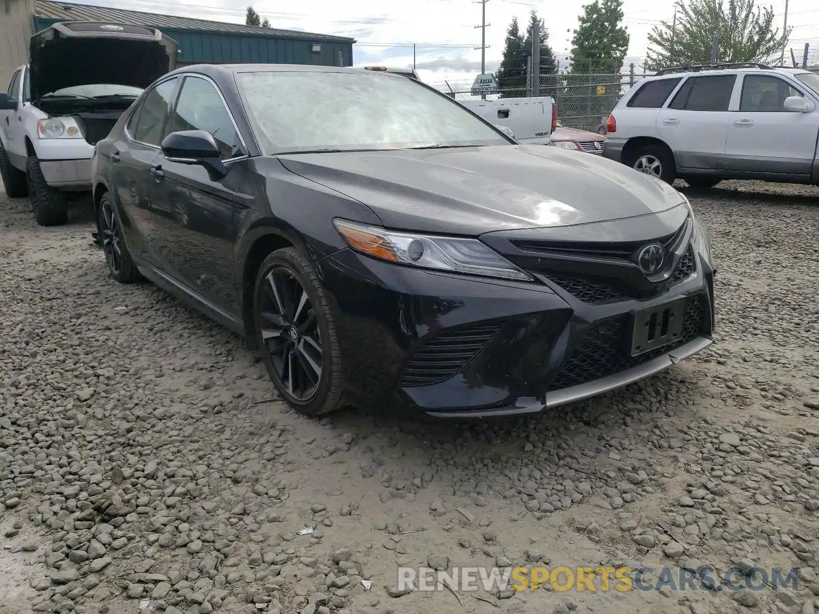 1 Photograph of a damaged car 4T1BZ1HK3KU027484 TOYOTA CAMRY 2019