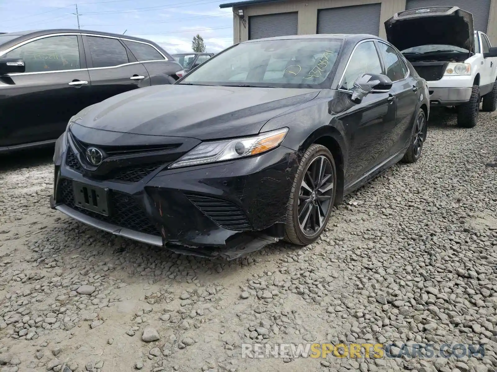 2 Photograph of a damaged car 4T1BZ1HK3KU027484 TOYOTA CAMRY 2019