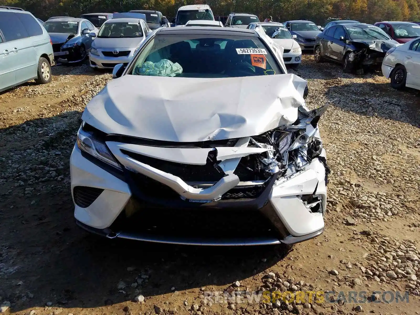 9 Photograph of a damaged car 4T1BZ1HK3KU028280 TOYOTA CAMRY 2019