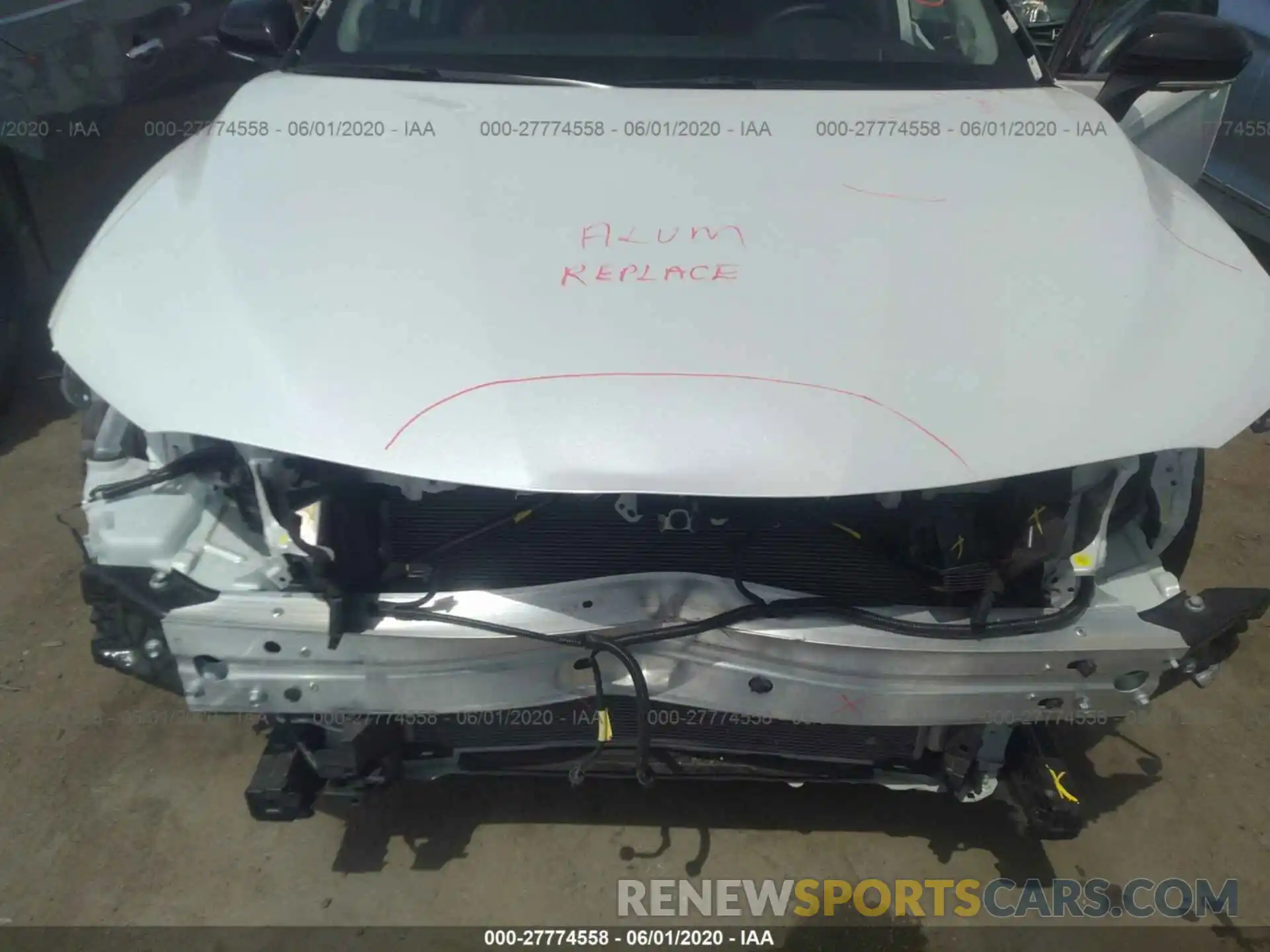 6 Photograph of a damaged car 4T1BZ1HK3KU028330 TOYOTA CAMRY 2019