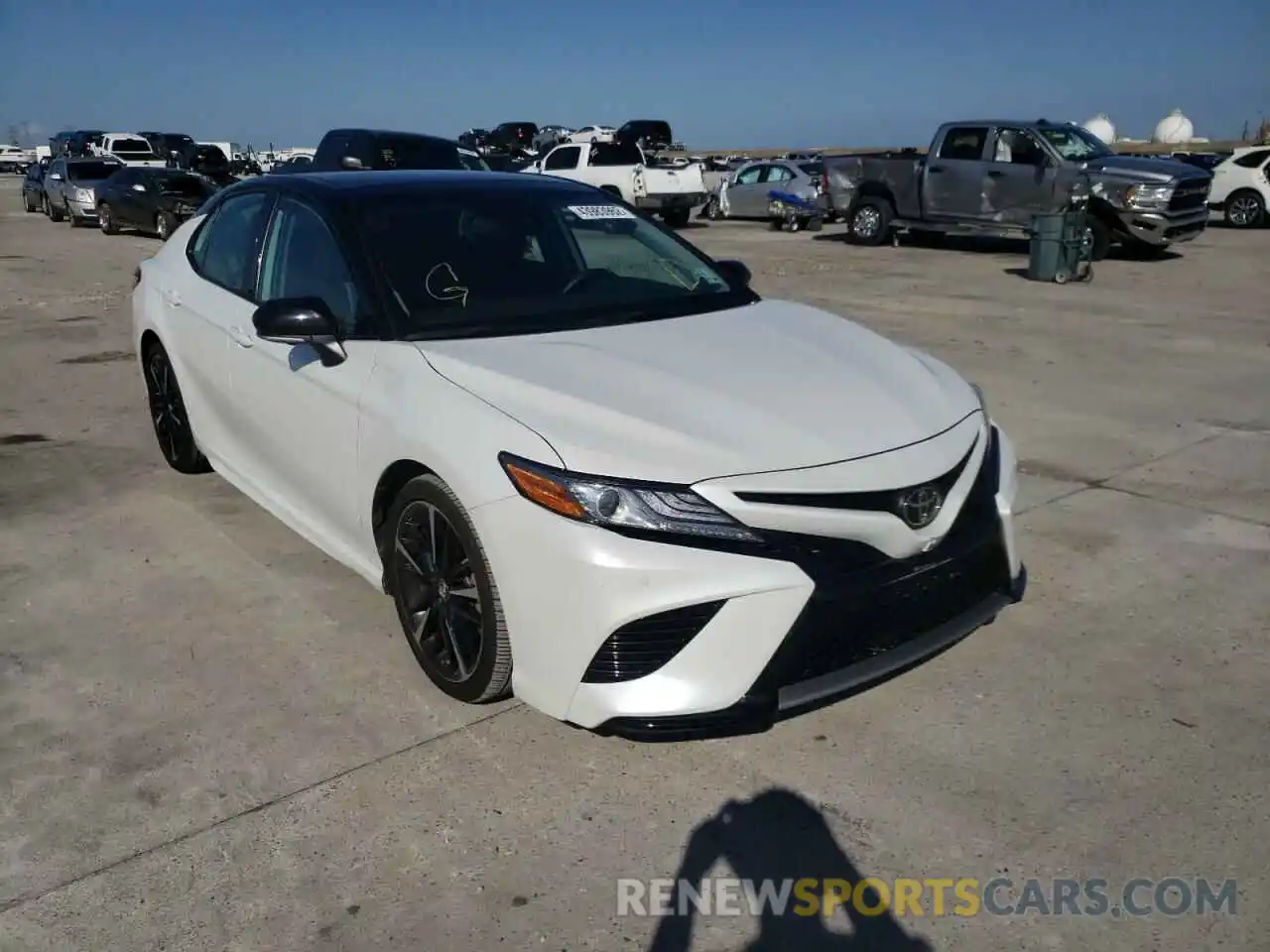 1 Photograph of a damaged car 4T1BZ1HK3KU029025 TOYOTA CAMRY 2019