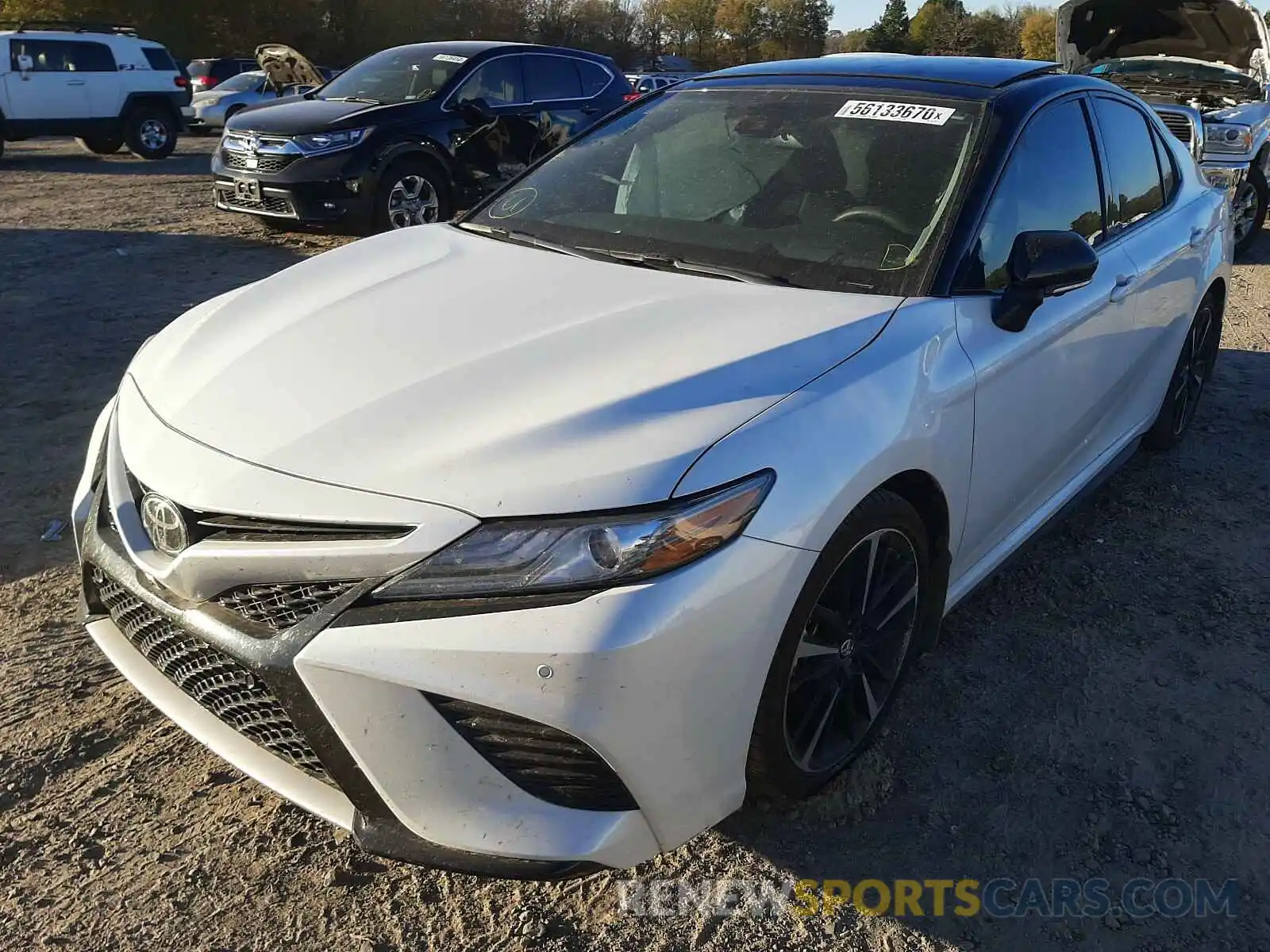 2 Photograph of a damaged car 4T1BZ1HK3KU029218 TOYOTA CAMRY 2019