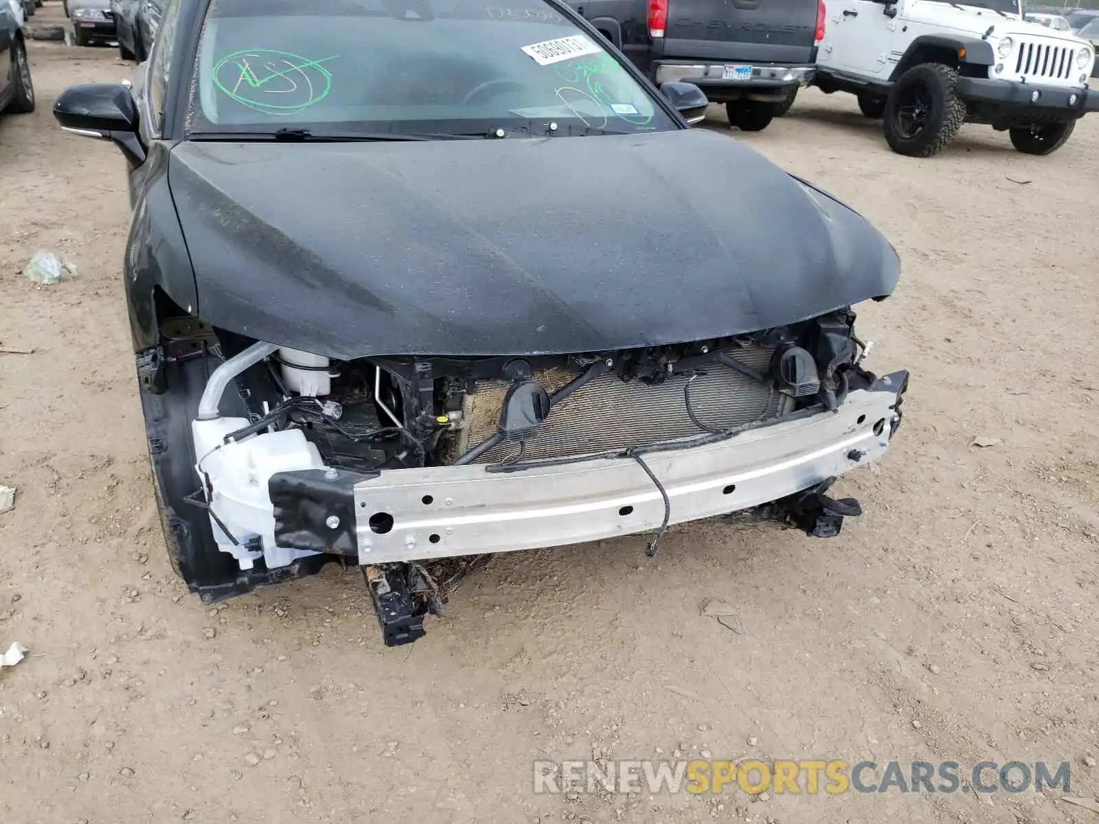 9 Photograph of a damaged car 4T1BZ1HK3KU030028 TOYOTA CAMRY 2019