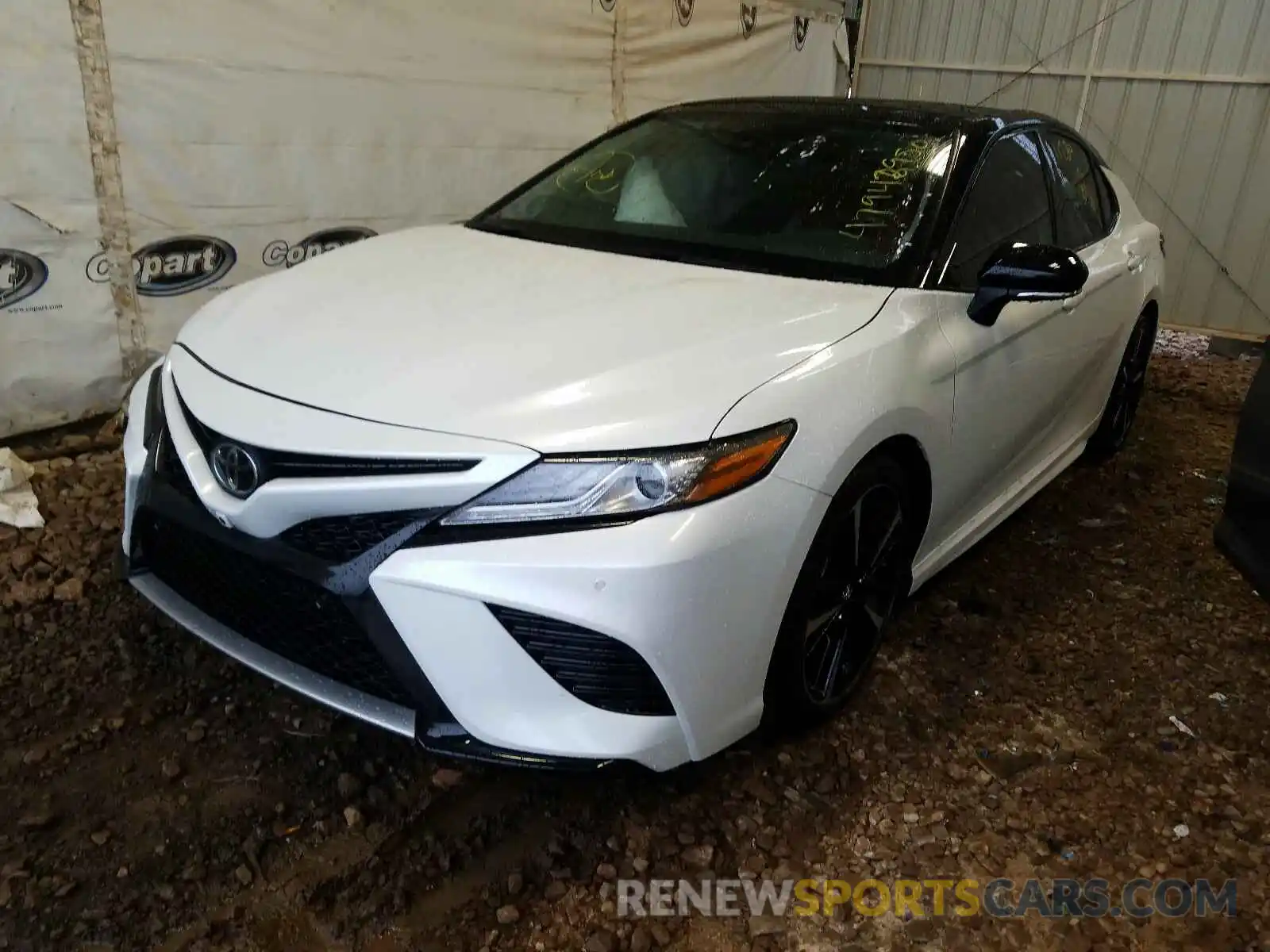 2 Photograph of a damaged car 4T1BZ1HK3KU031308 TOYOTA CAMRY 2019