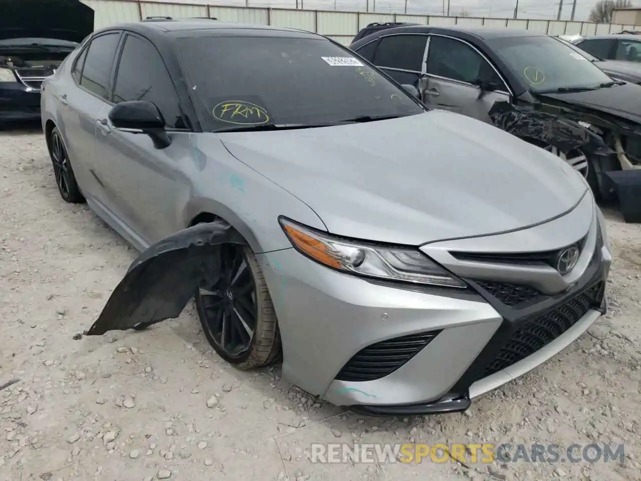 1 Photograph of a damaged car 4T1BZ1HK3KU031678 TOYOTA CAMRY 2019