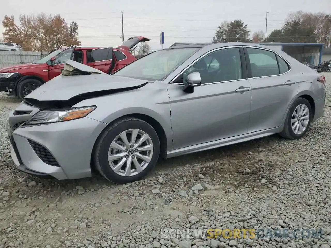 1 Photograph of a damaged car 4T1BZ1HK3KU031891 TOYOTA CAMRY 2019