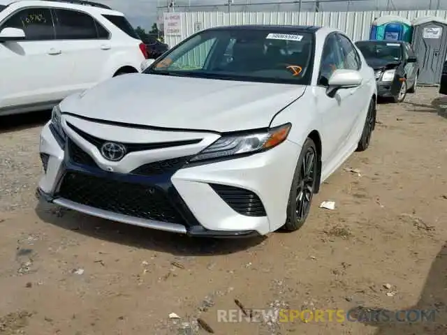 2 Photograph of a damaged car 4T1BZ1HK3KU507282 TOYOTA CAMRY 2019