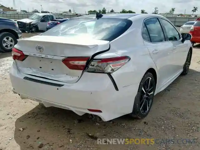 4 Photograph of a damaged car 4T1BZ1HK3KU507282 TOYOTA CAMRY 2019