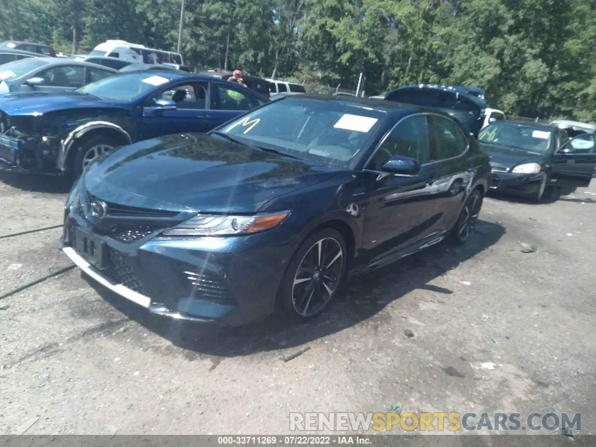 2 Photograph of a damaged car 4T1BZ1HK3KU508514 TOYOTA CAMRY 2019