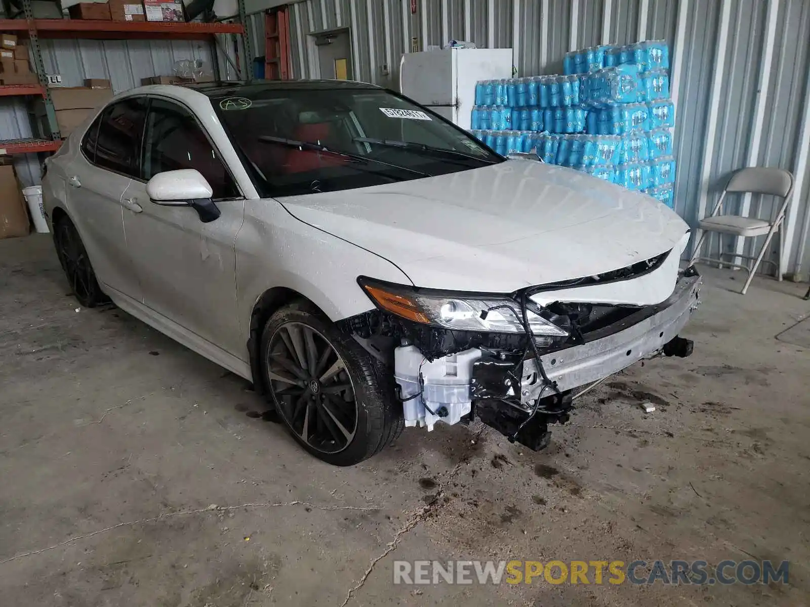 1 Photograph of a damaged car 4T1BZ1HK3KU508576 TOYOTA CAMRY 2019