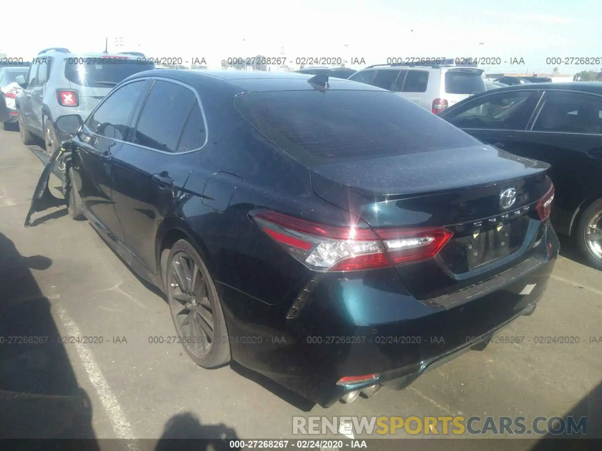 3 Фотография поврежденного автомобиля 4T1BZ1HK3KU509310 TOYOTA CAMRY 2019