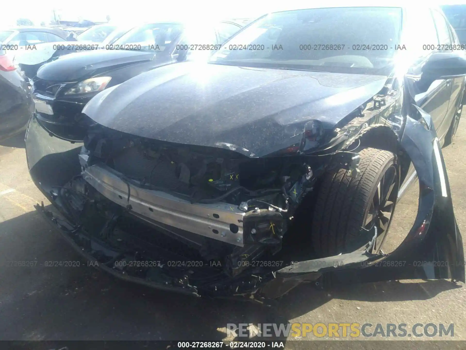 6 Photograph of a damaged car 4T1BZ1HK3KU509310 TOYOTA CAMRY 2019