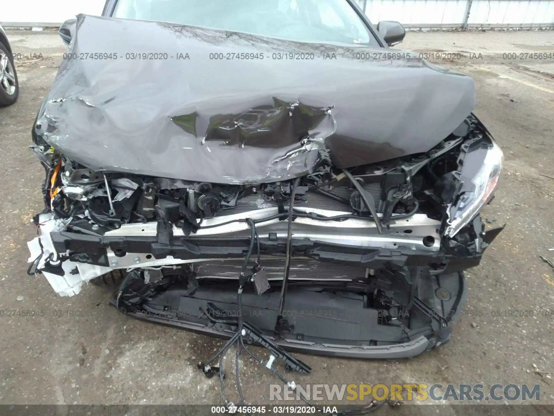 6 Photograph of a damaged car 4T1BZ1HK4KU022648 TOYOTA CAMRY 2019