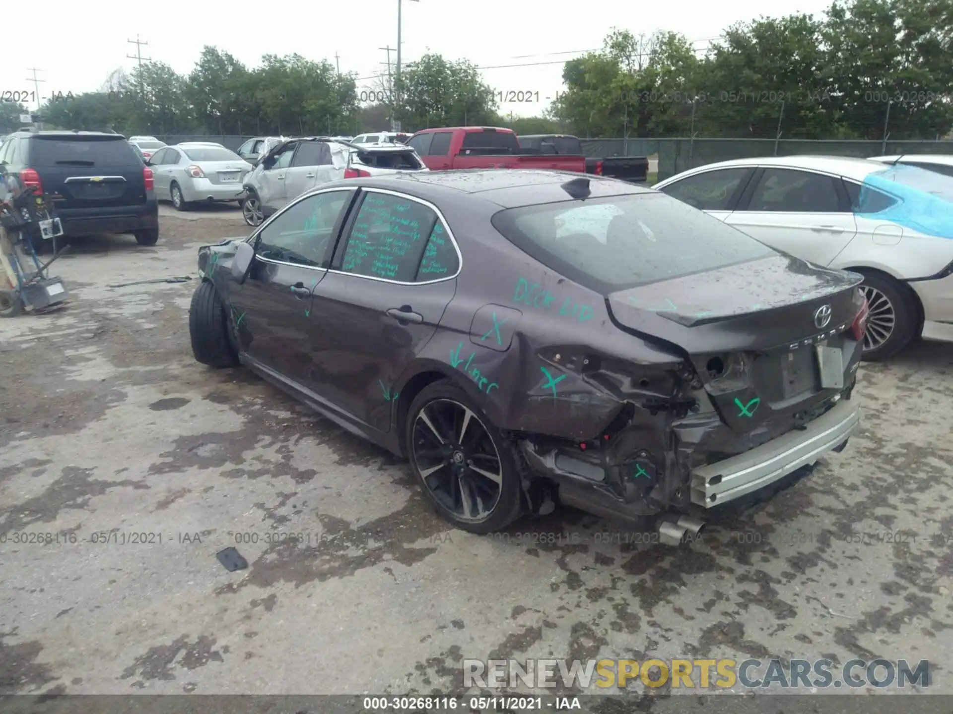 3 Photograph of a damaged car 4T1BZ1HK4KU023475 TOYOTA CAMRY 2019