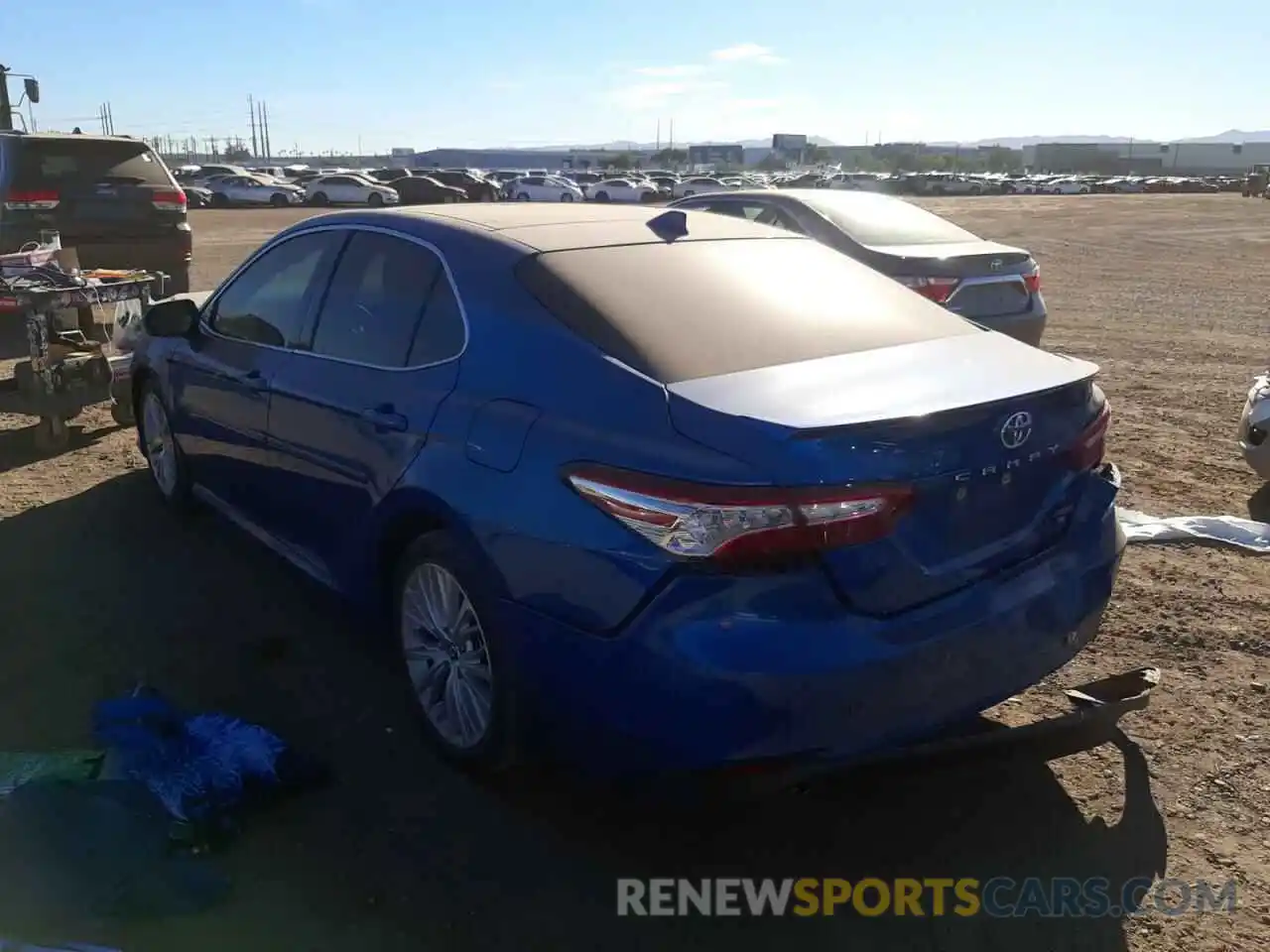 3 Photograph of a damaged car 4T1BZ1HK4KU024240 TOYOTA CAMRY 2019