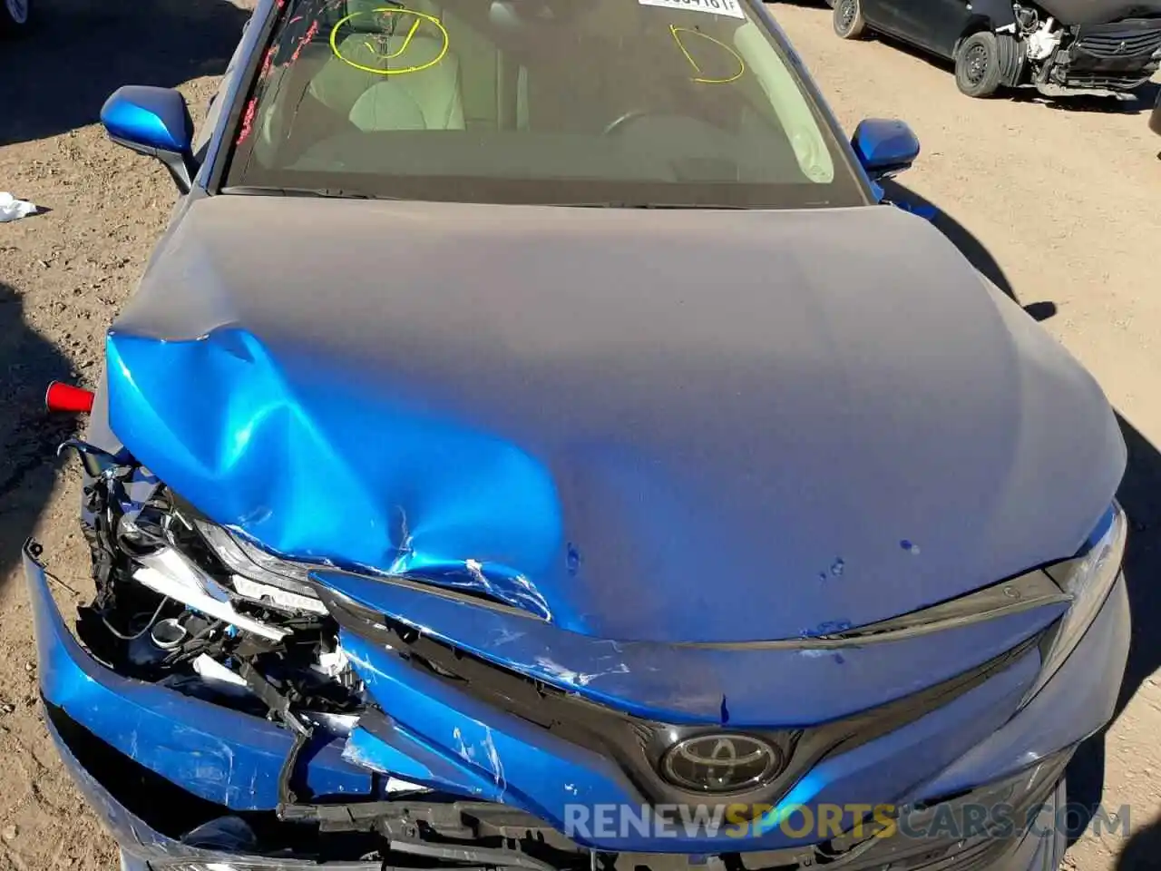 7 Photograph of a damaged car 4T1BZ1HK4KU024240 TOYOTA CAMRY 2019