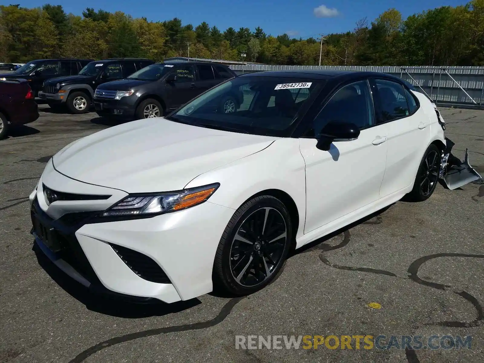 2 Photograph of a damaged car 4T1BZ1HK4KU024951 TOYOTA CAMRY 2019