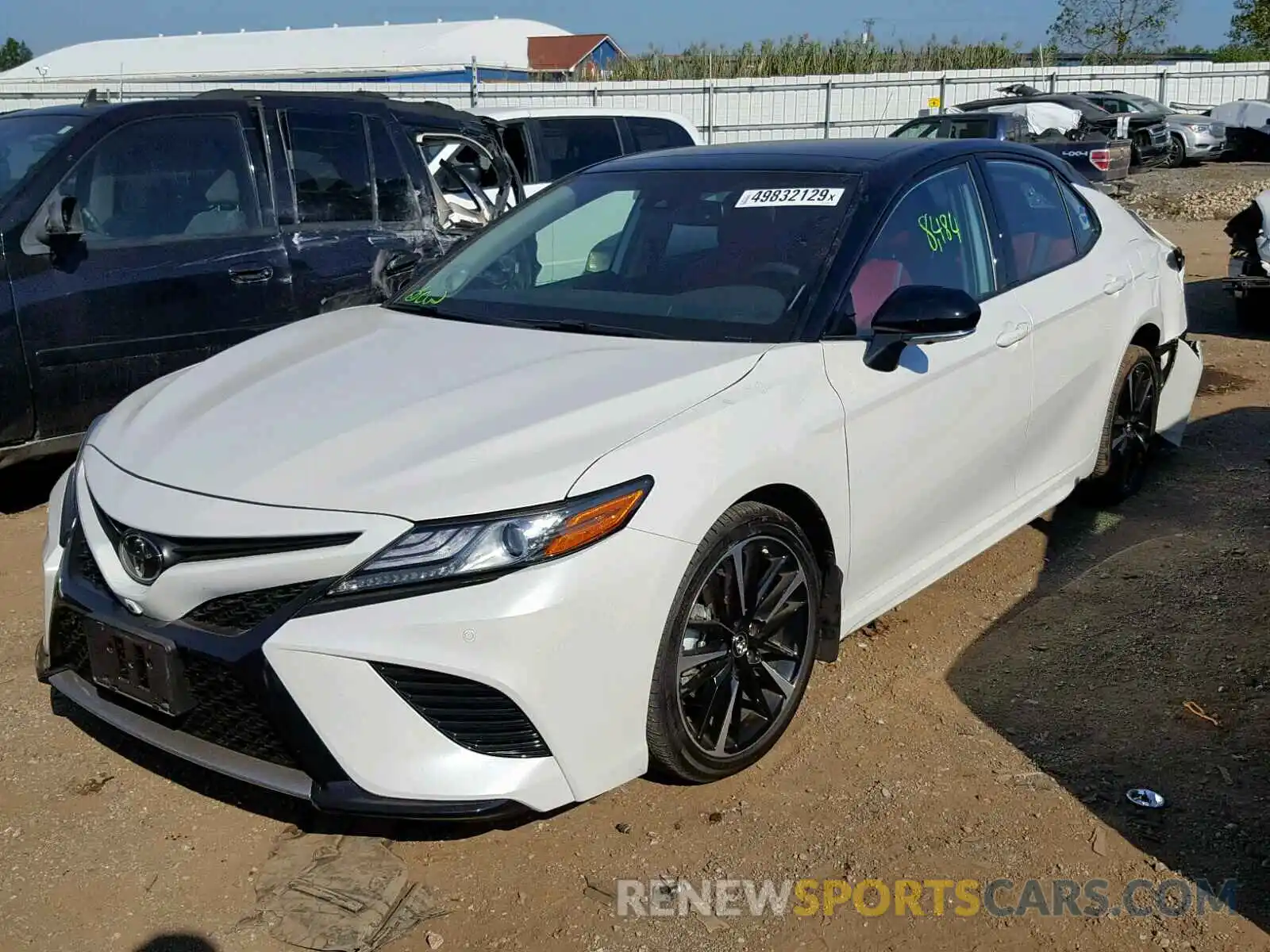 2 Photograph of a damaged car 4T1BZ1HK4KU025145 TOYOTA CAMRY 2019