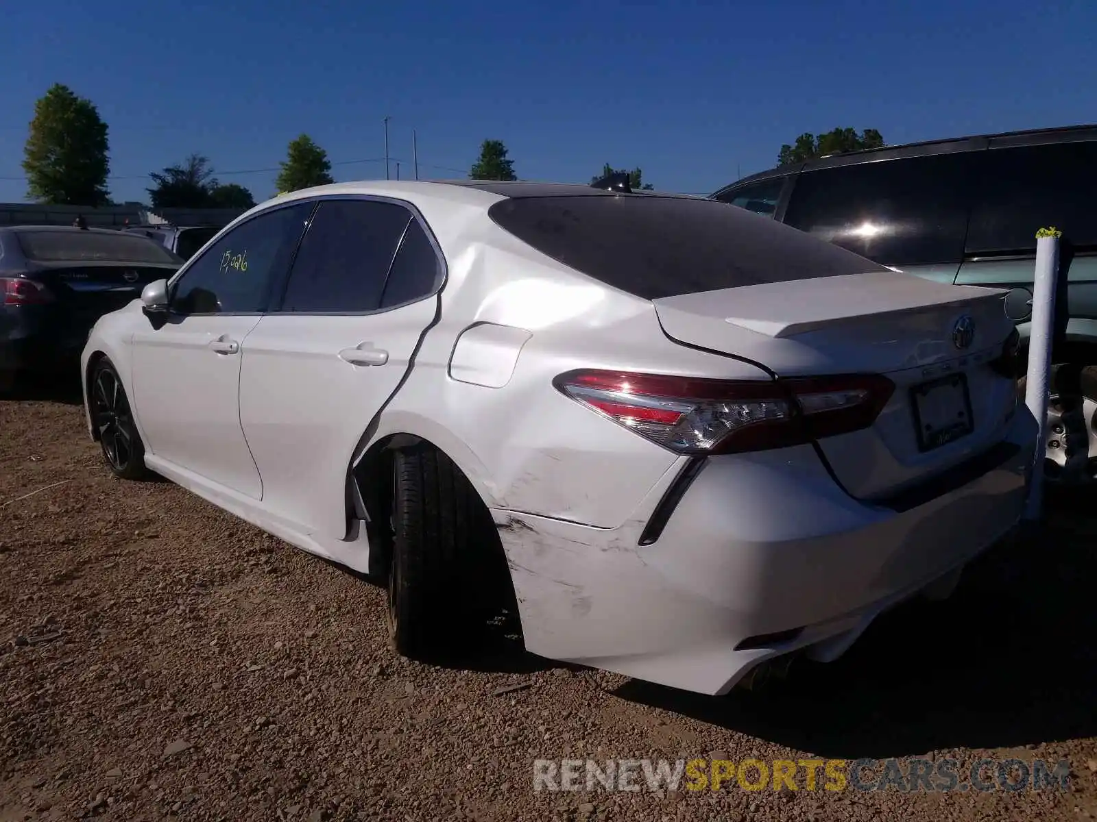 3 Photograph of a damaged car 4T1BZ1HK4KU026487 TOYOTA CAMRY 2019