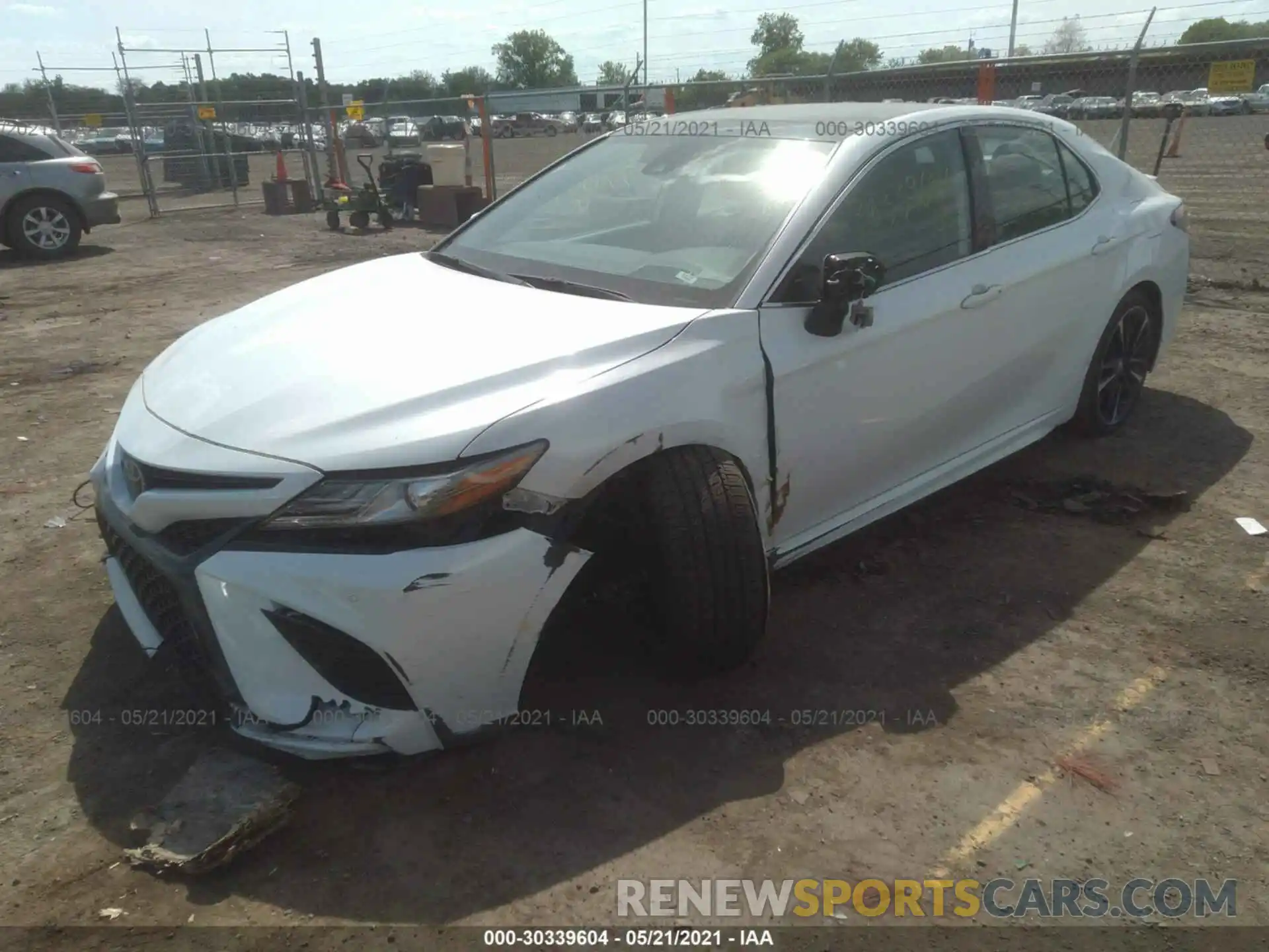 2 Photograph of a damaged car 4T1BZ1HK4KU027560 TOYOTA CAMRY 2019